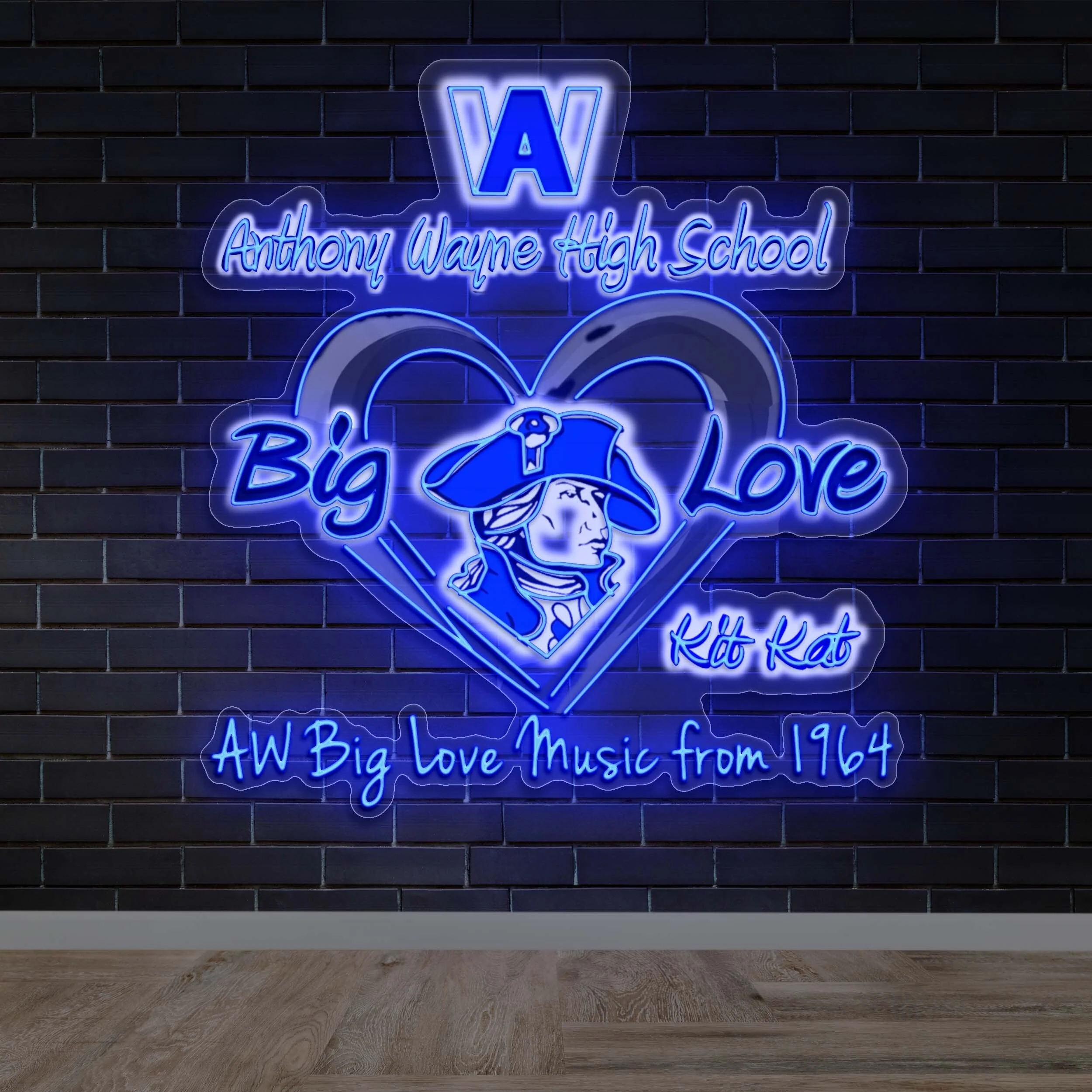 AWHS BIG LOVE  - Premium Neon Artwork