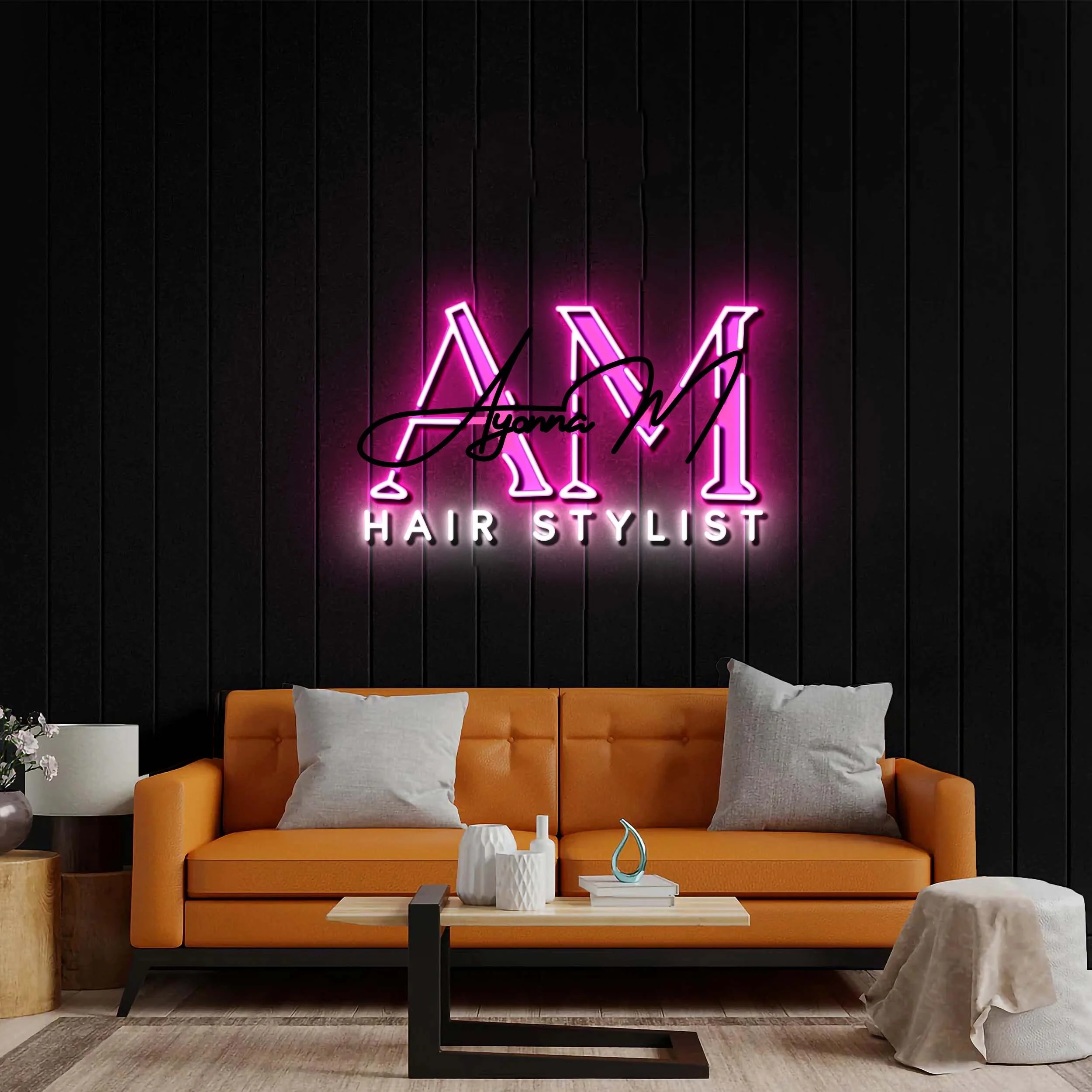 Ayonna M - Premium Neon Artwork