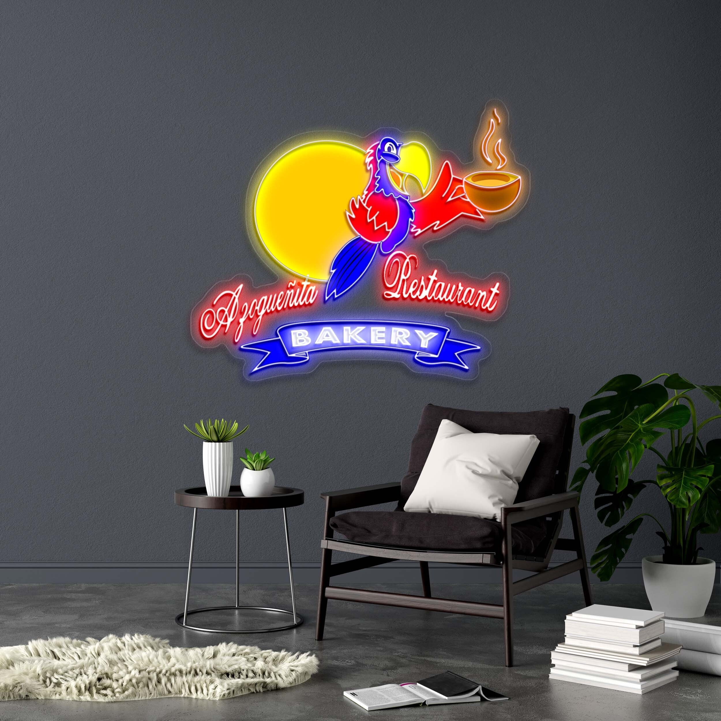 Azoquenita Restaurant - Premium Neon Artwork