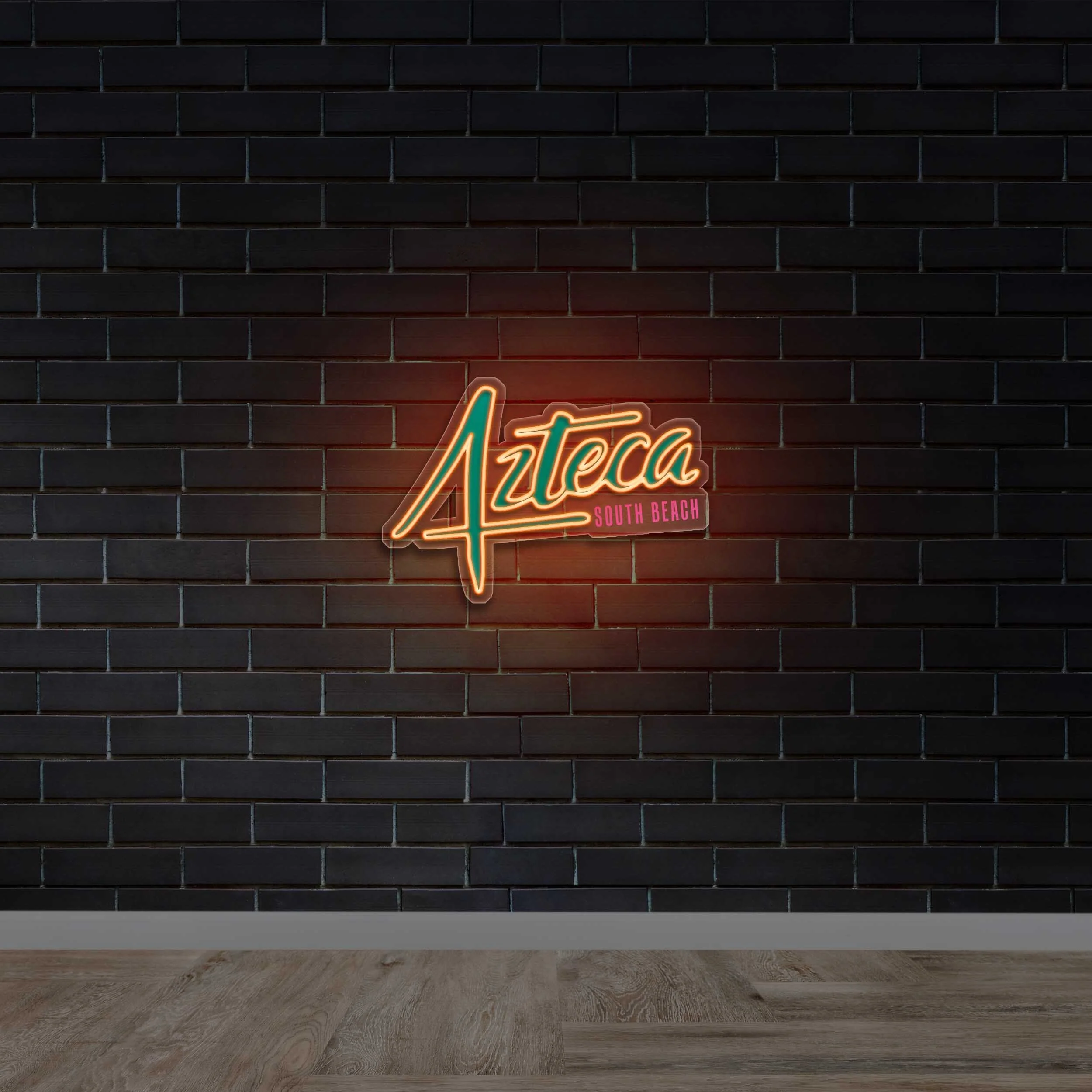 Azteca - Premium Neon Artwork