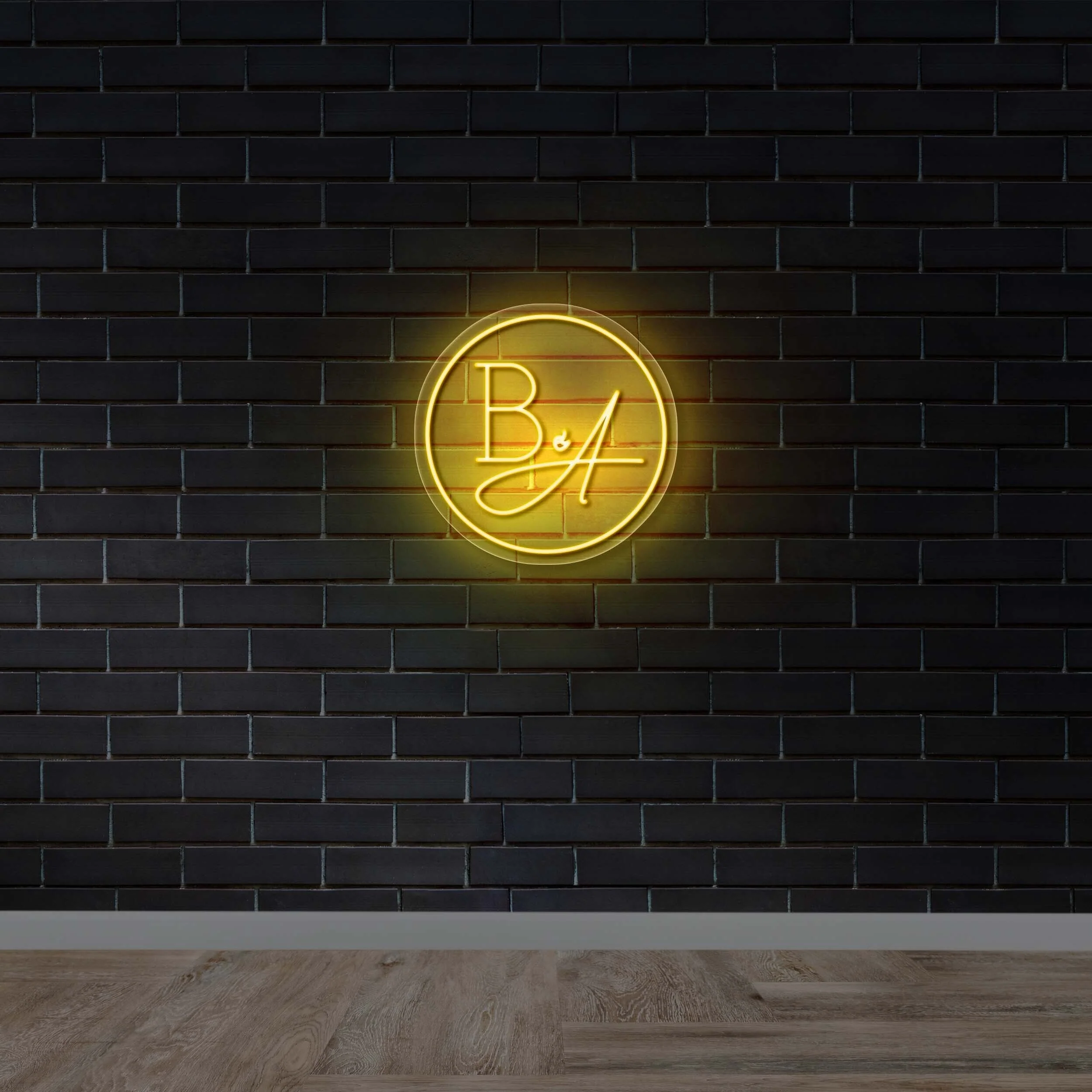 B & A - Premium Neon Artwork