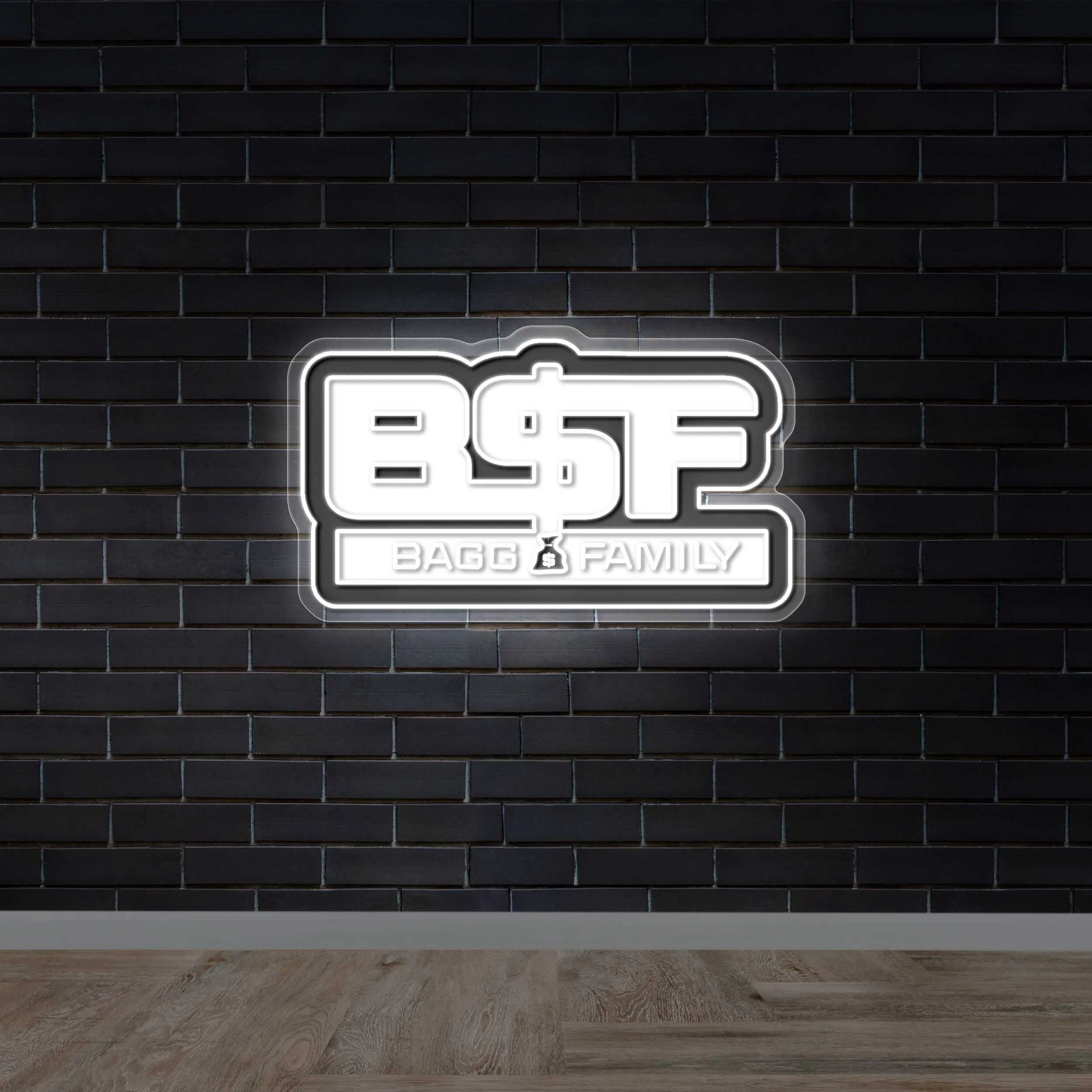 B$F - Premium Neon Artwork