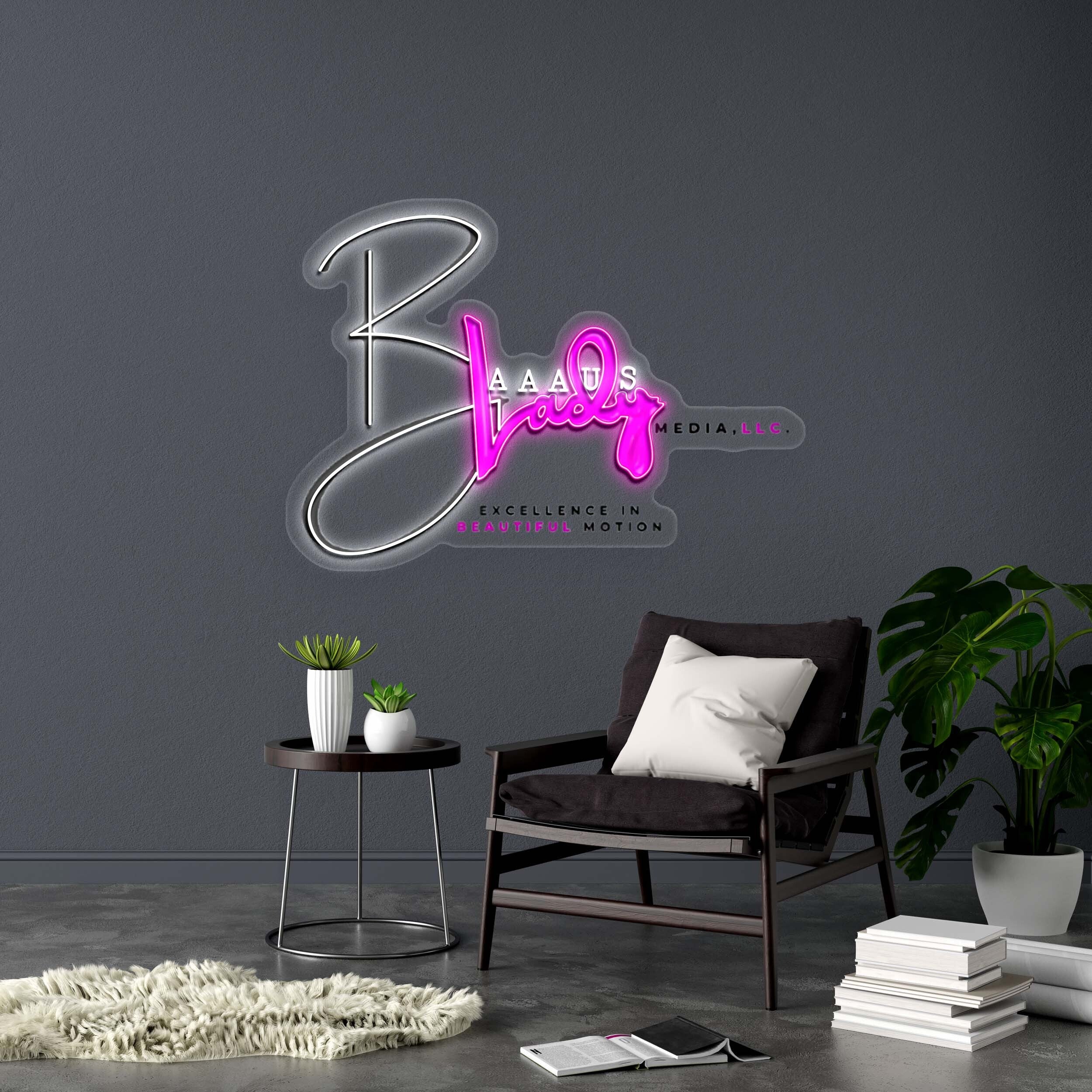 BAAAUSLady - Premium Neon Artwork