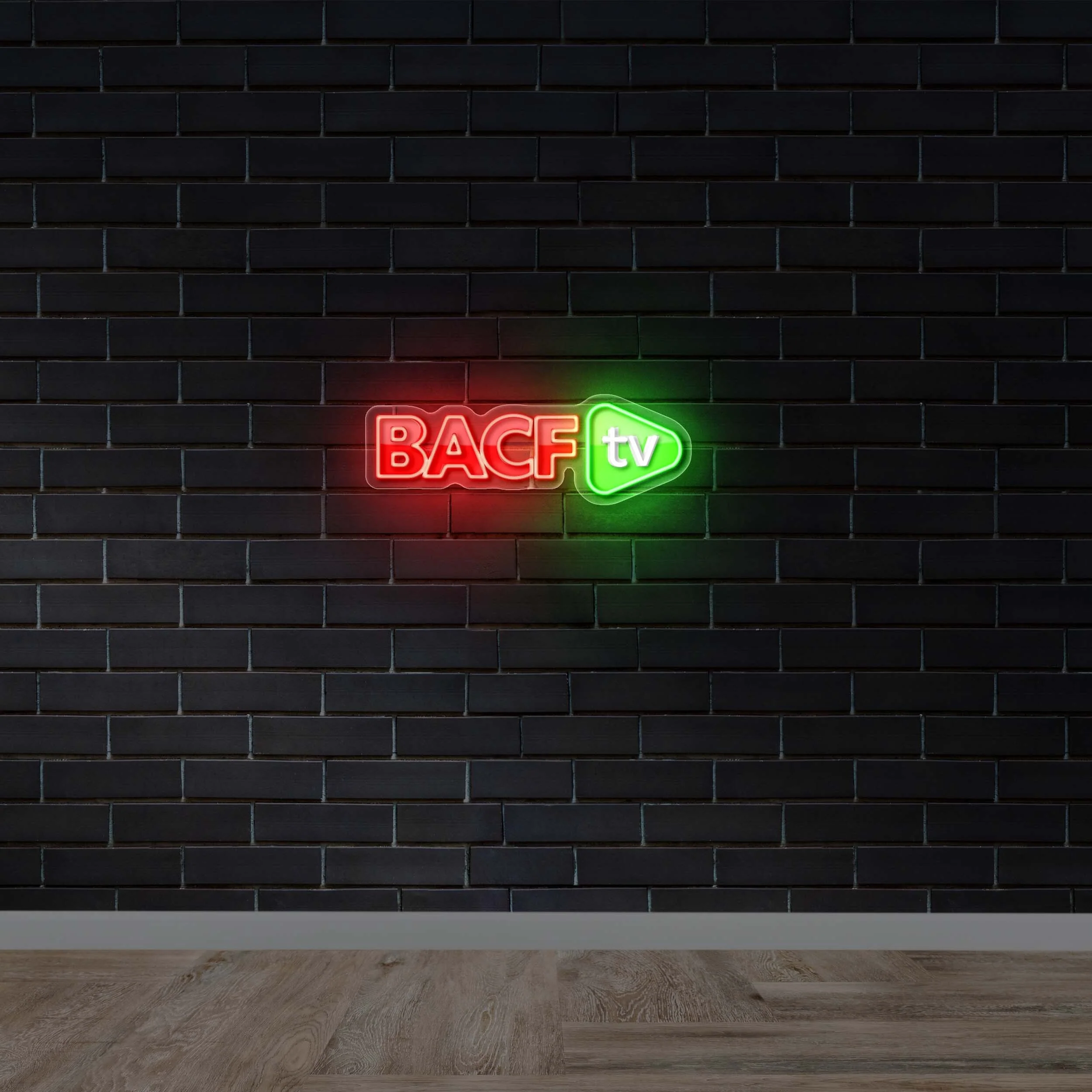 BACF TV - Premium Neon Artwork