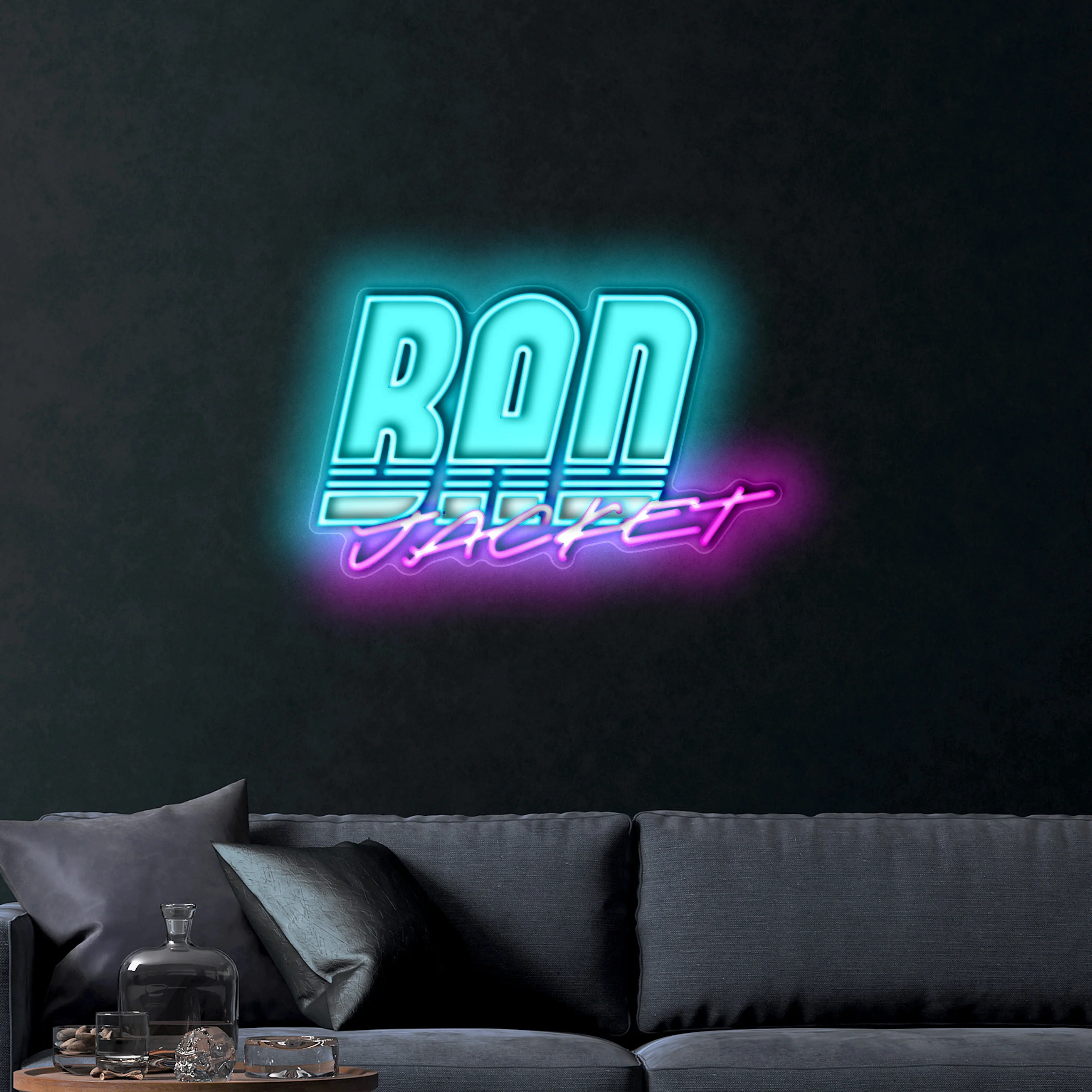 BAD Jacket – Premium Neon Artwork