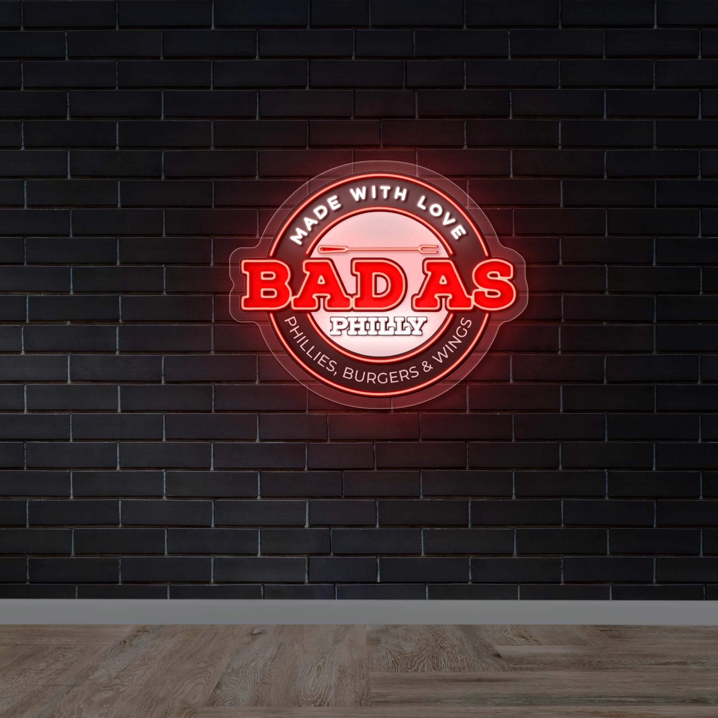 BADAS - Premium Neon Artwork
