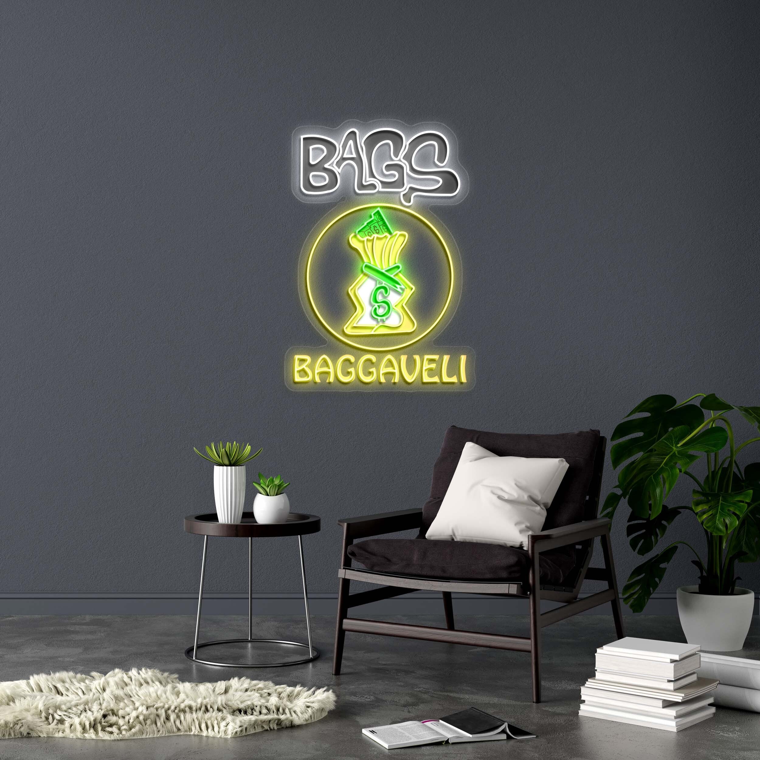 BAGGAVELI (version 1) - Premium Neon Artwork