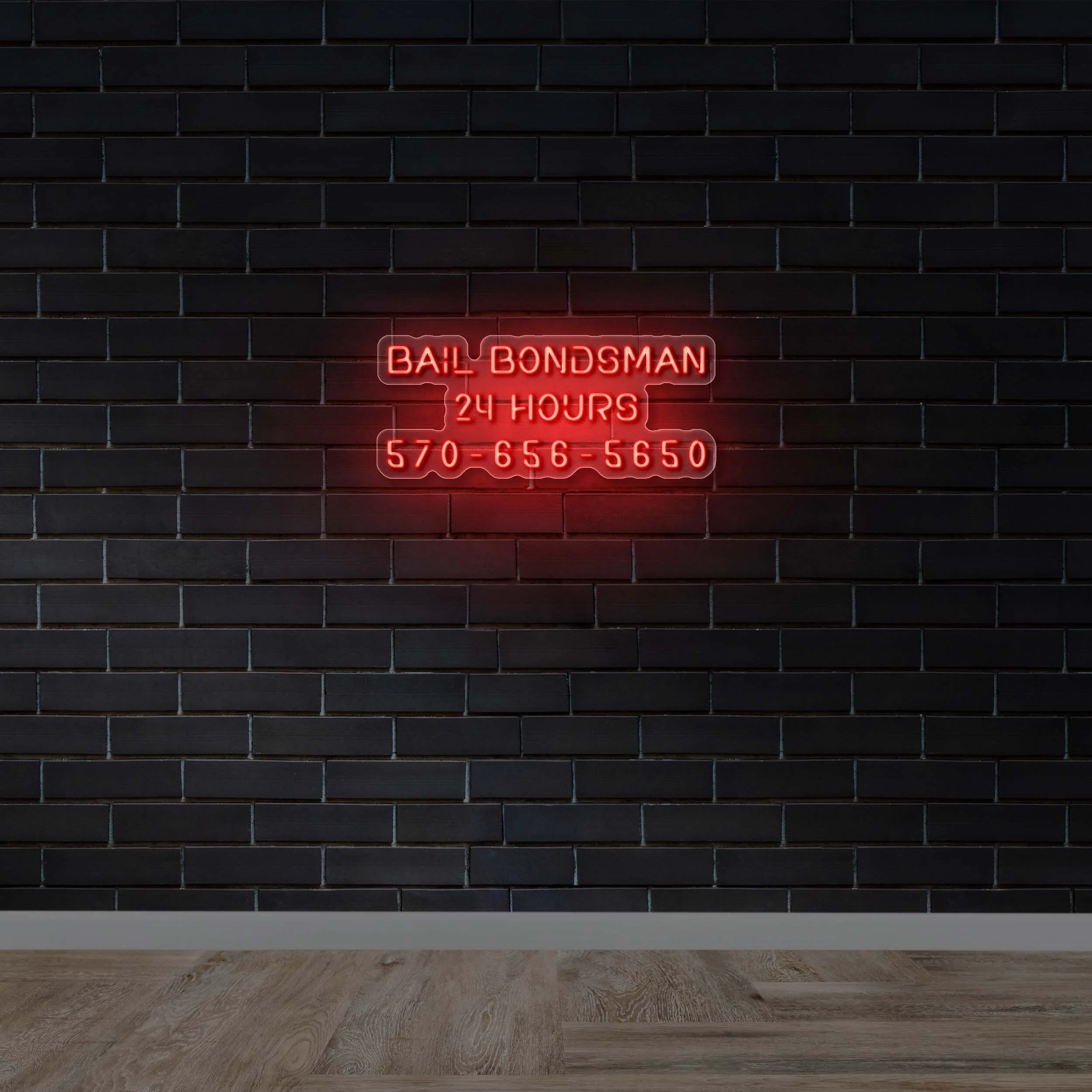 BAIL BONDSMAN - Premium Neon Artwork