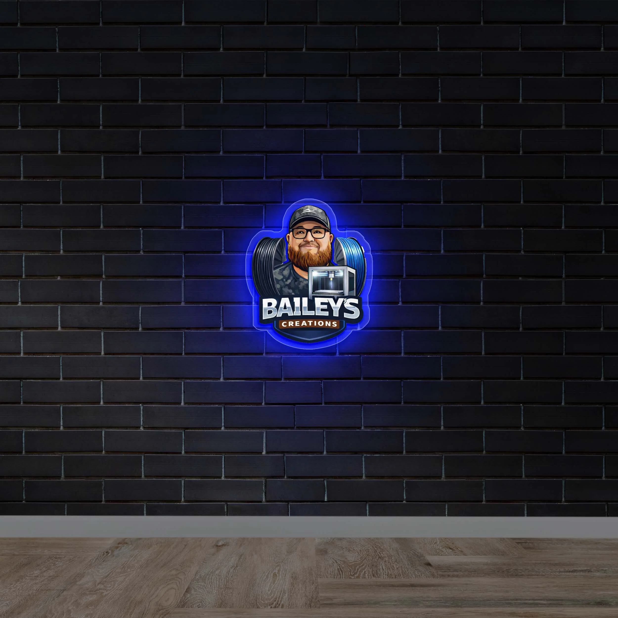 BAILEYS | Backlit Version - Premium Neon Artwork
