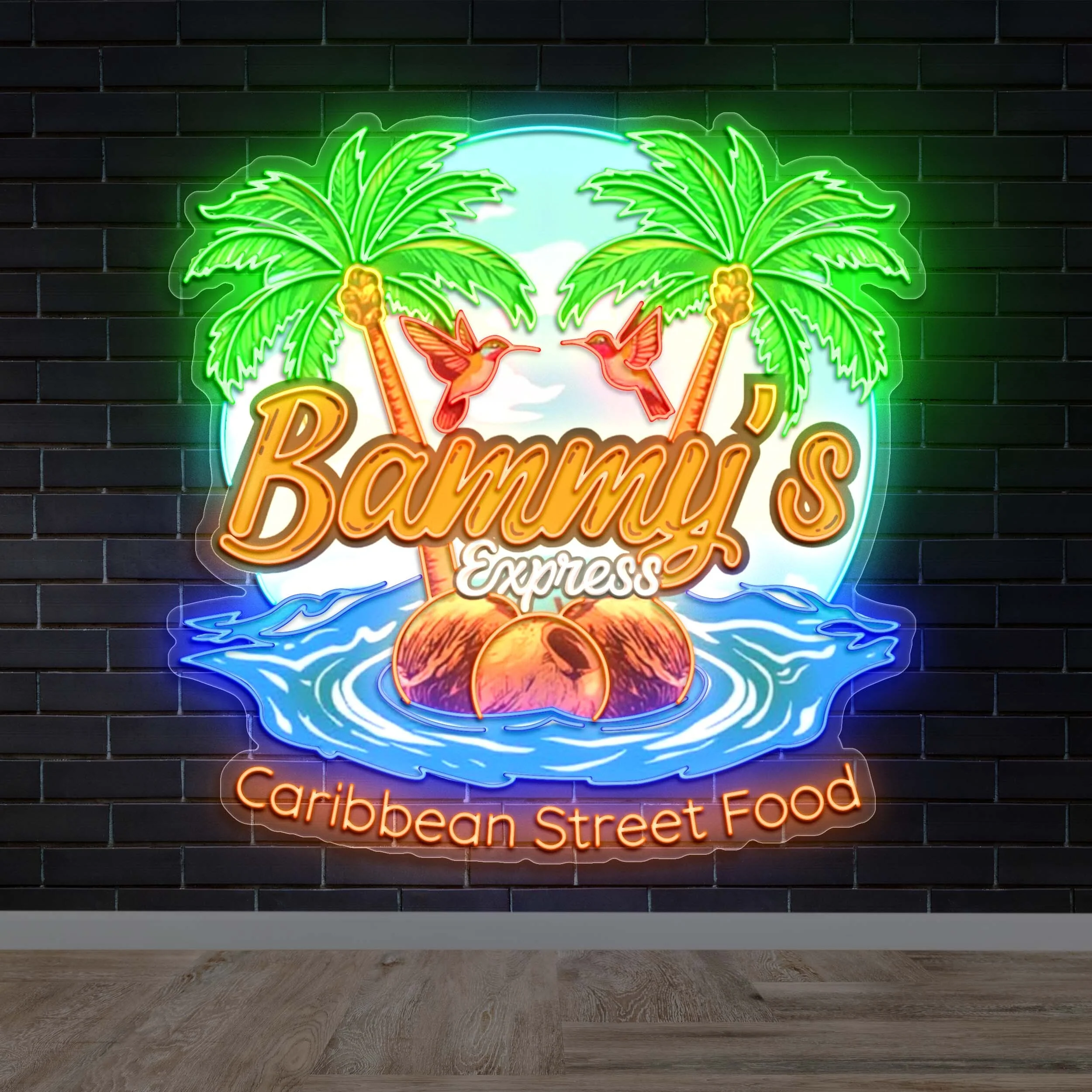 Bammy’s Express - Premium Neon Artwork