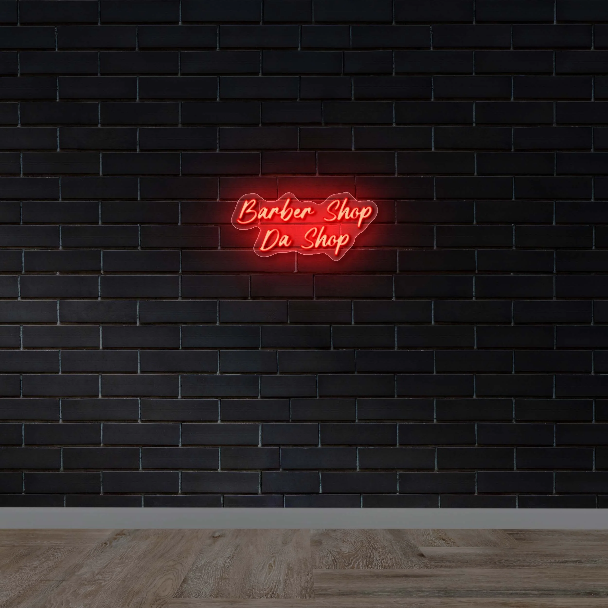 Barber shop Da shop - Premium Neon Artwork