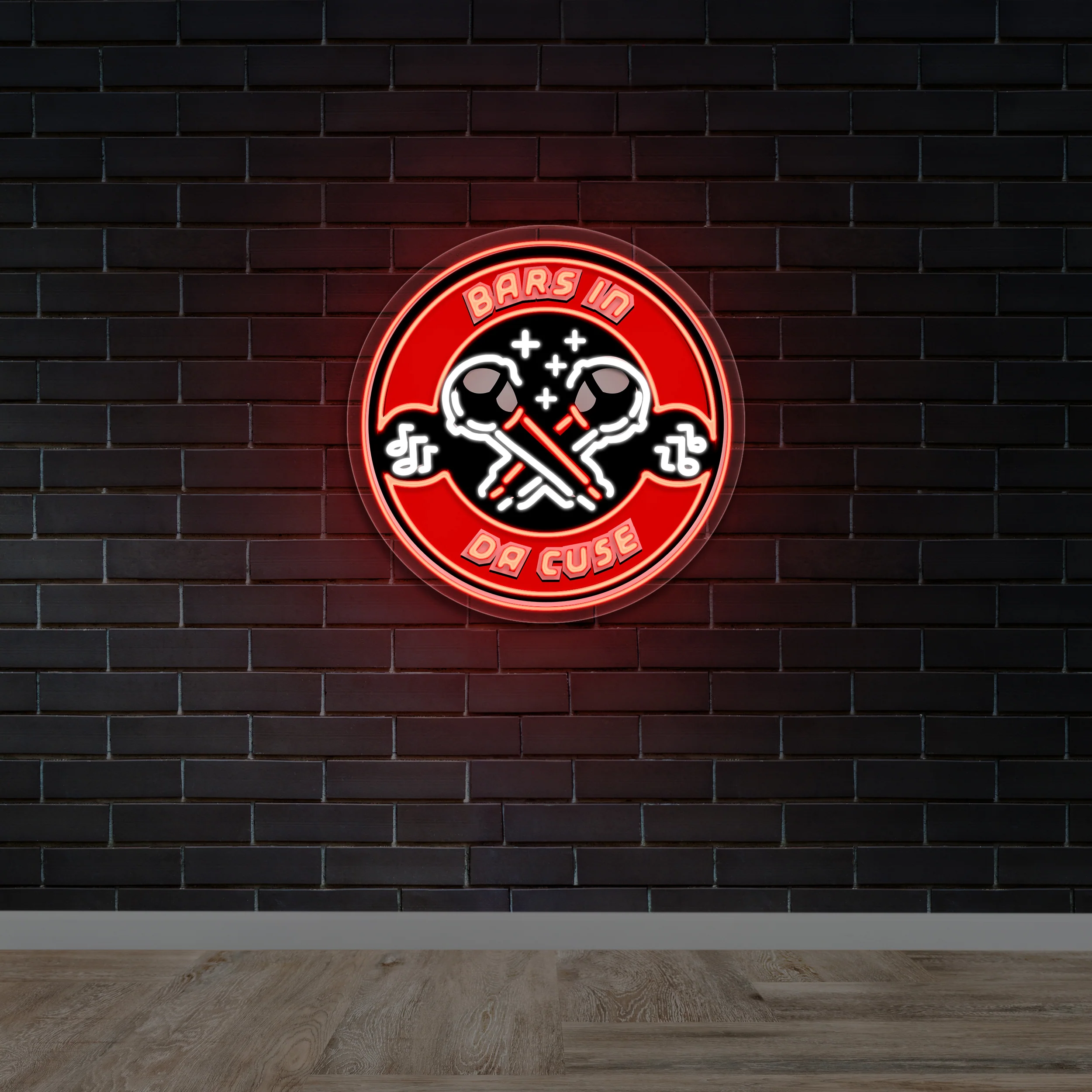 BARS IN DA CUSE - Premium Neon Artwork