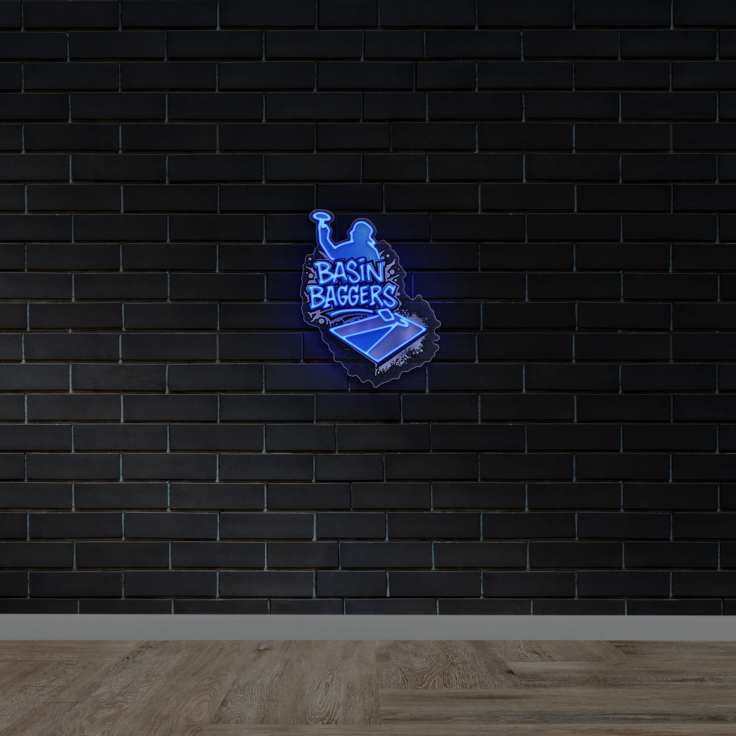 BASIN BAGGERS - Premium Neon Artwork