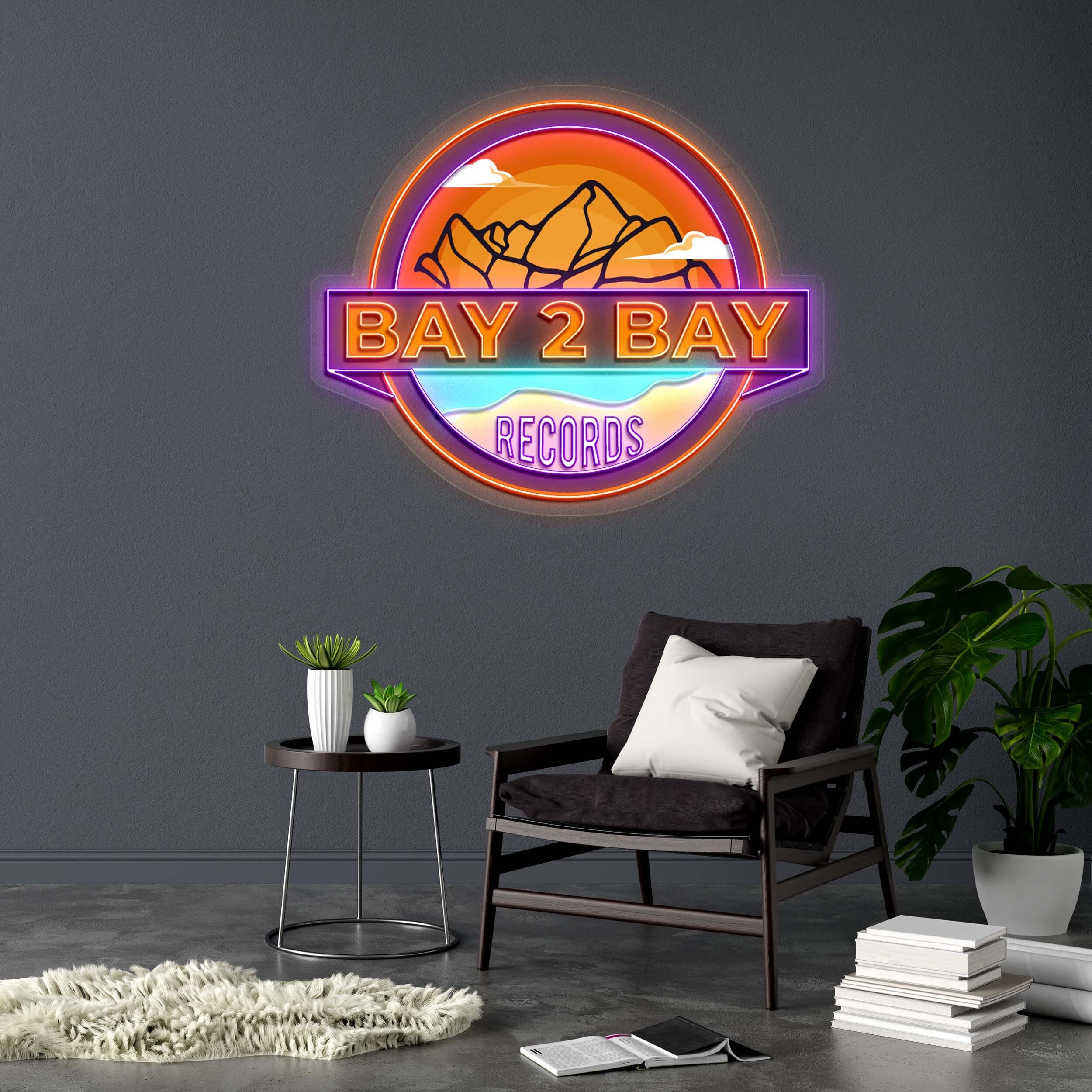 BAY 2 BAY - Premium Neon Artwork