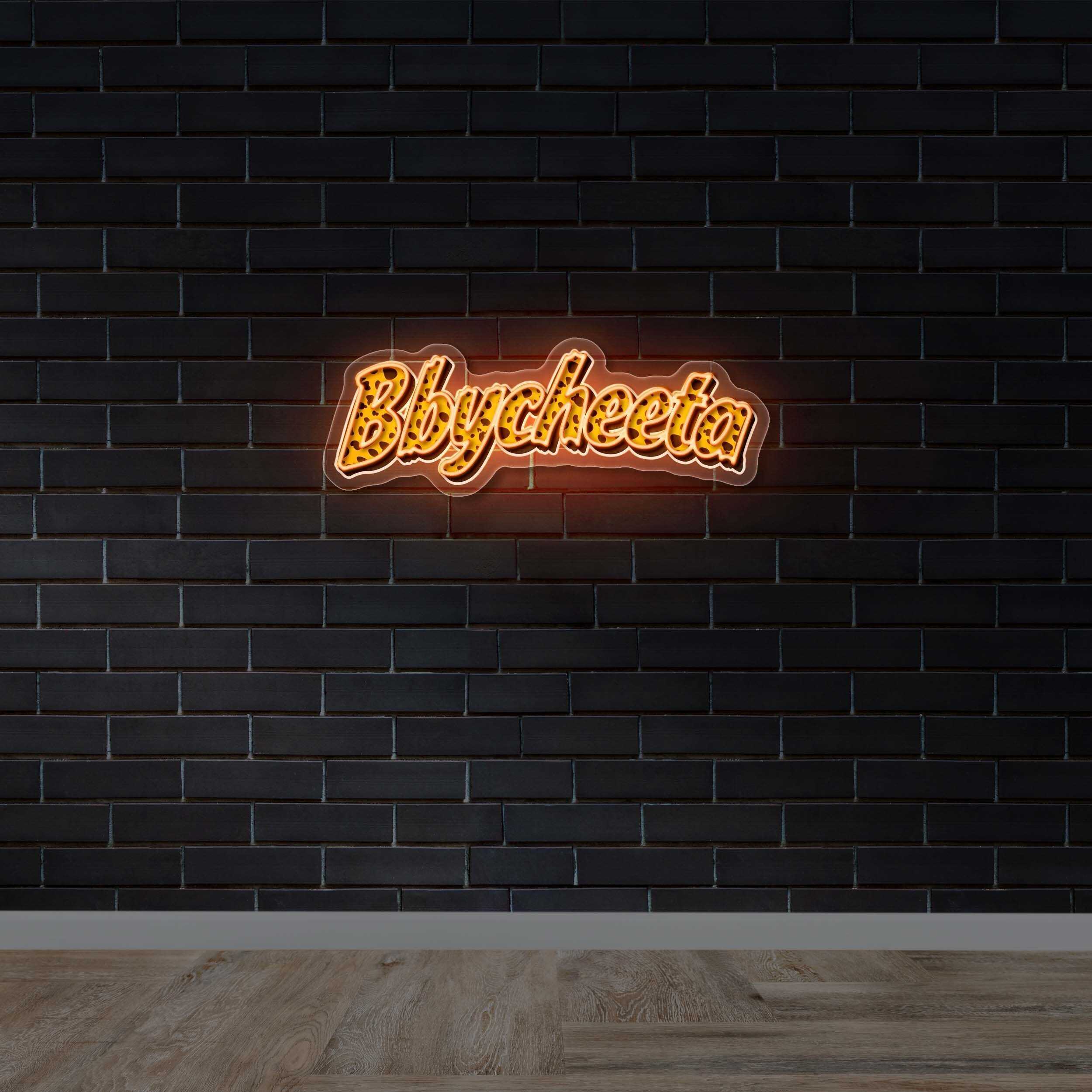 Bbycheeta - Premium Neon Artwork
