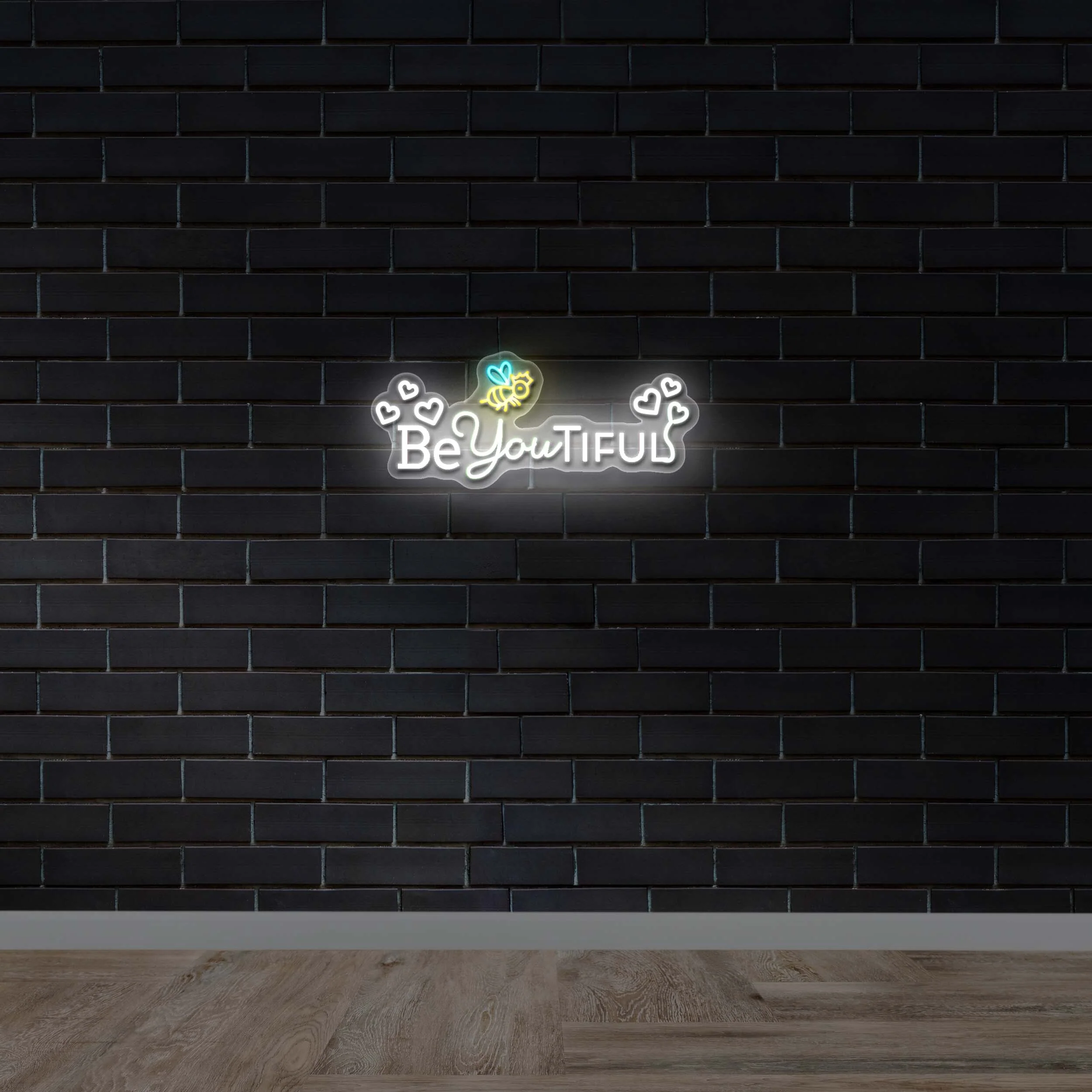 BE YOU TIFUL | 3rd Version - Premium Neon Artwork