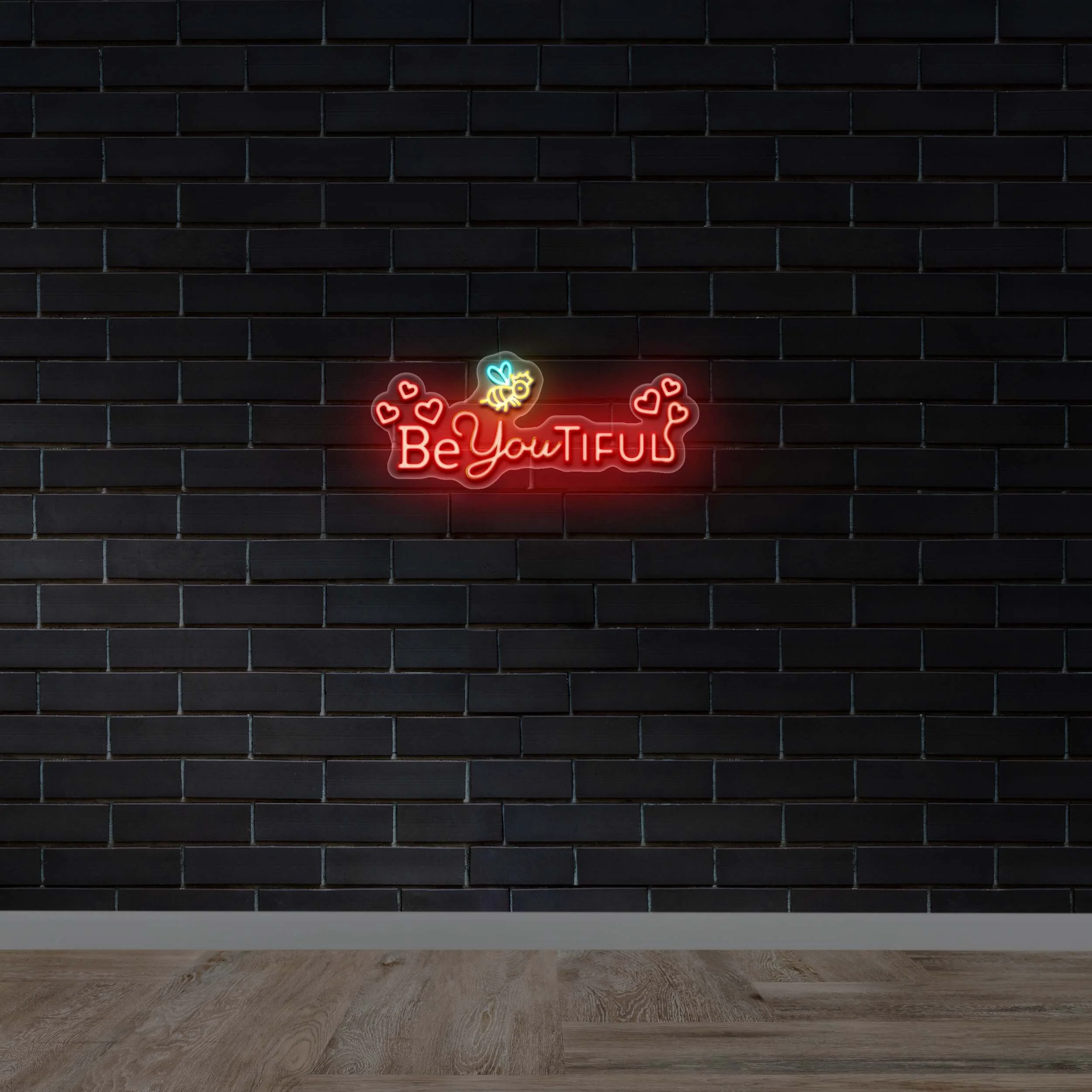 BE YOU TIFUL | 3rd Version - Premium Neon Artwork - Image 2