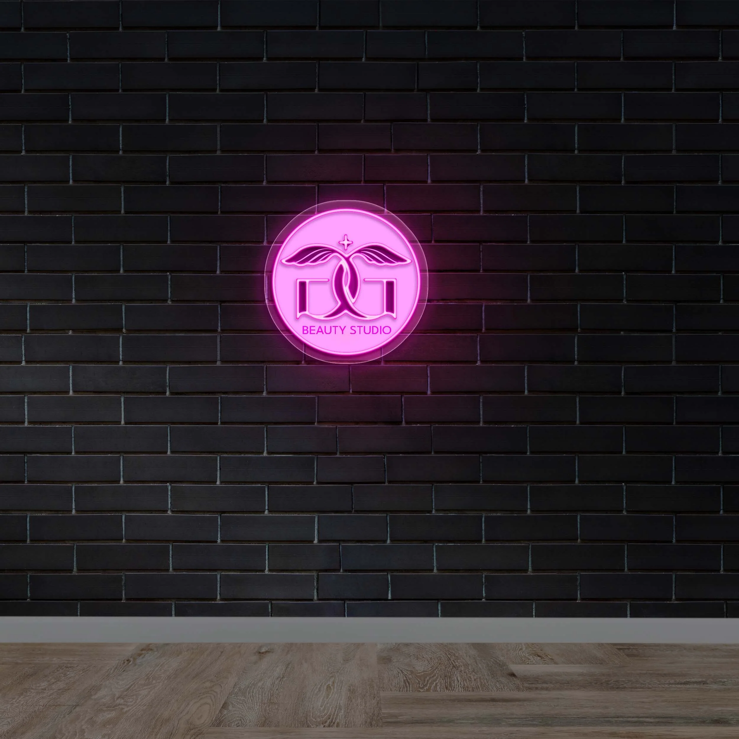 GG BEAUTY STUDIO (Block Letters) - Premium Neon Artwork