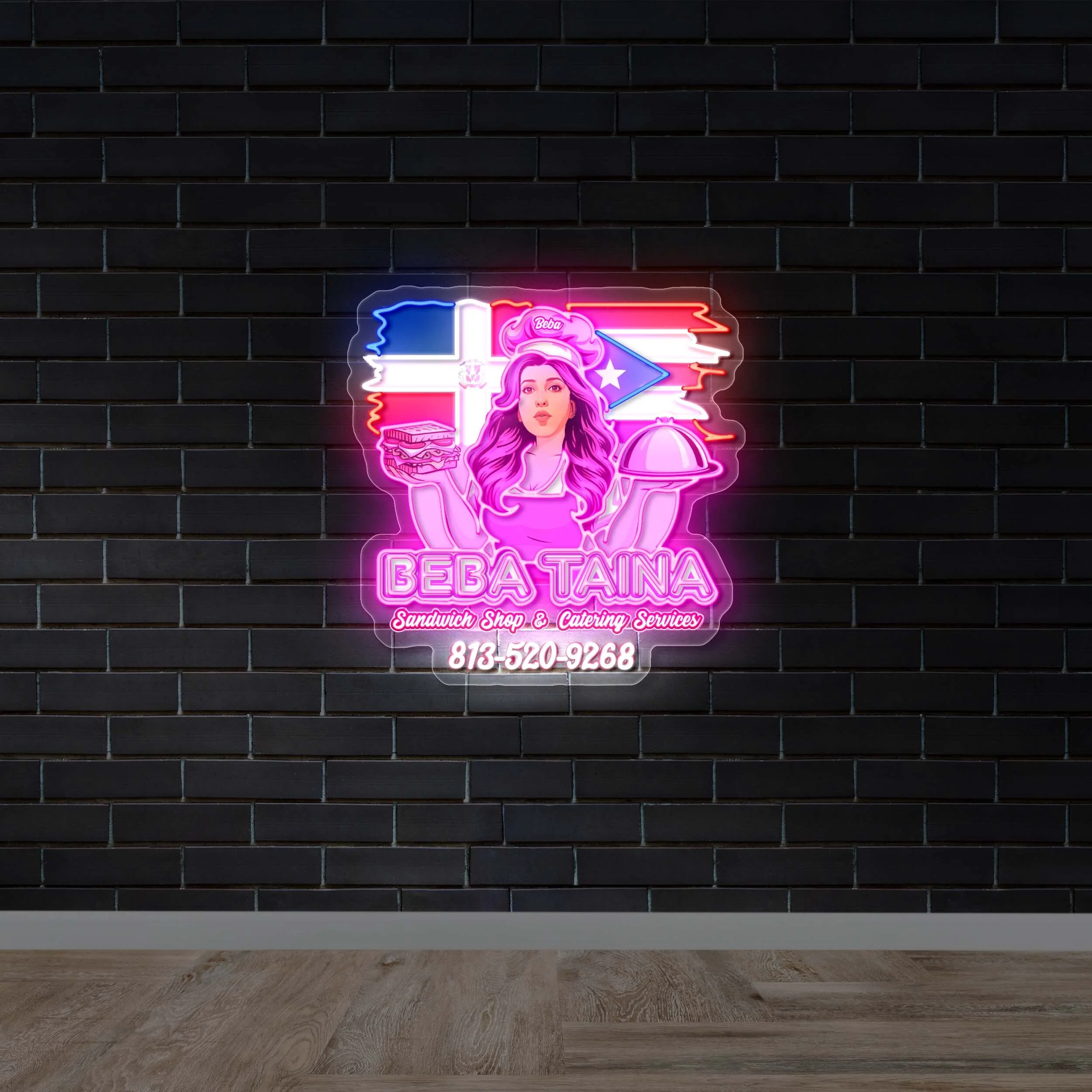 BEBA TAINA - Premium Neon Artwork