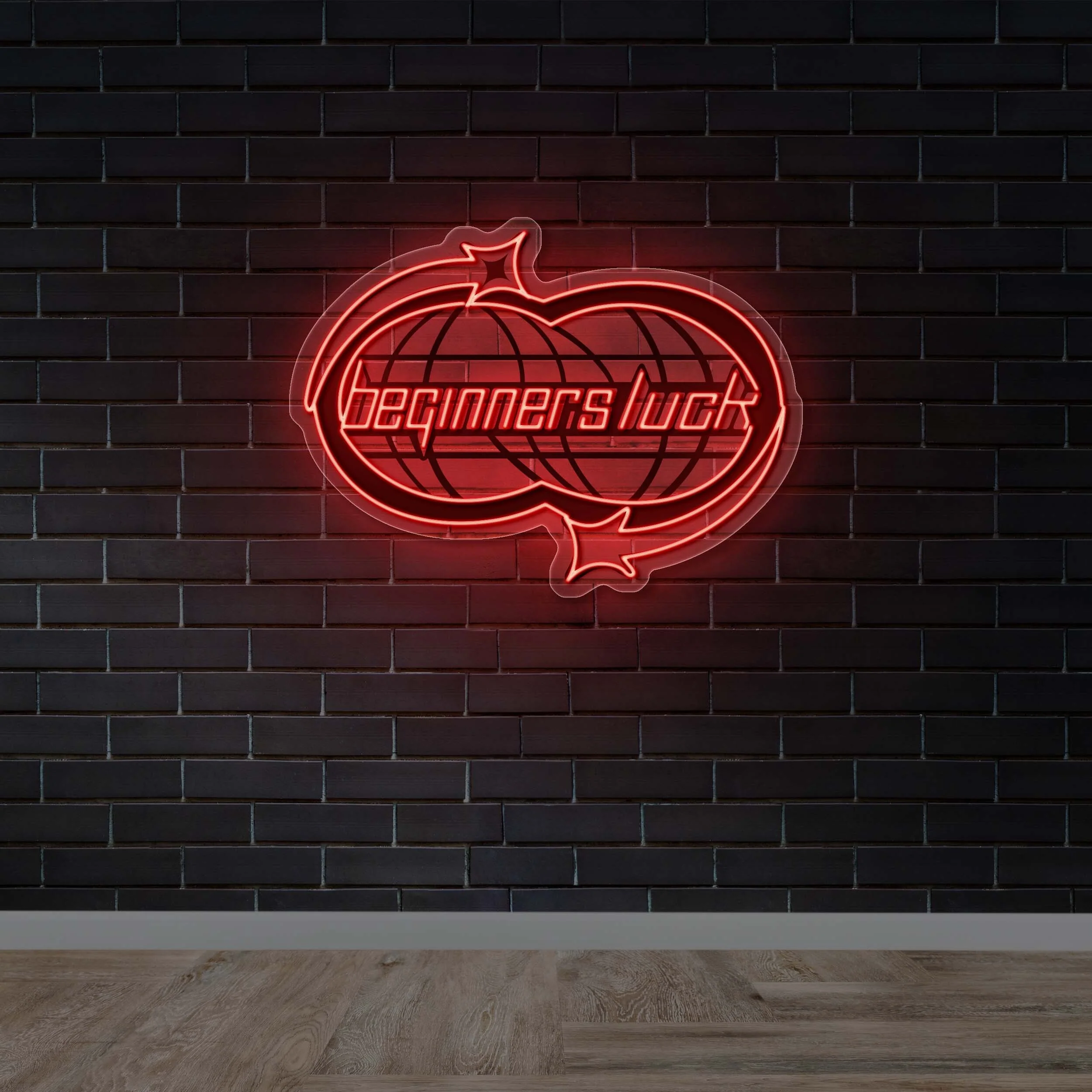 Beginners Luck - Premium Neon Artwork