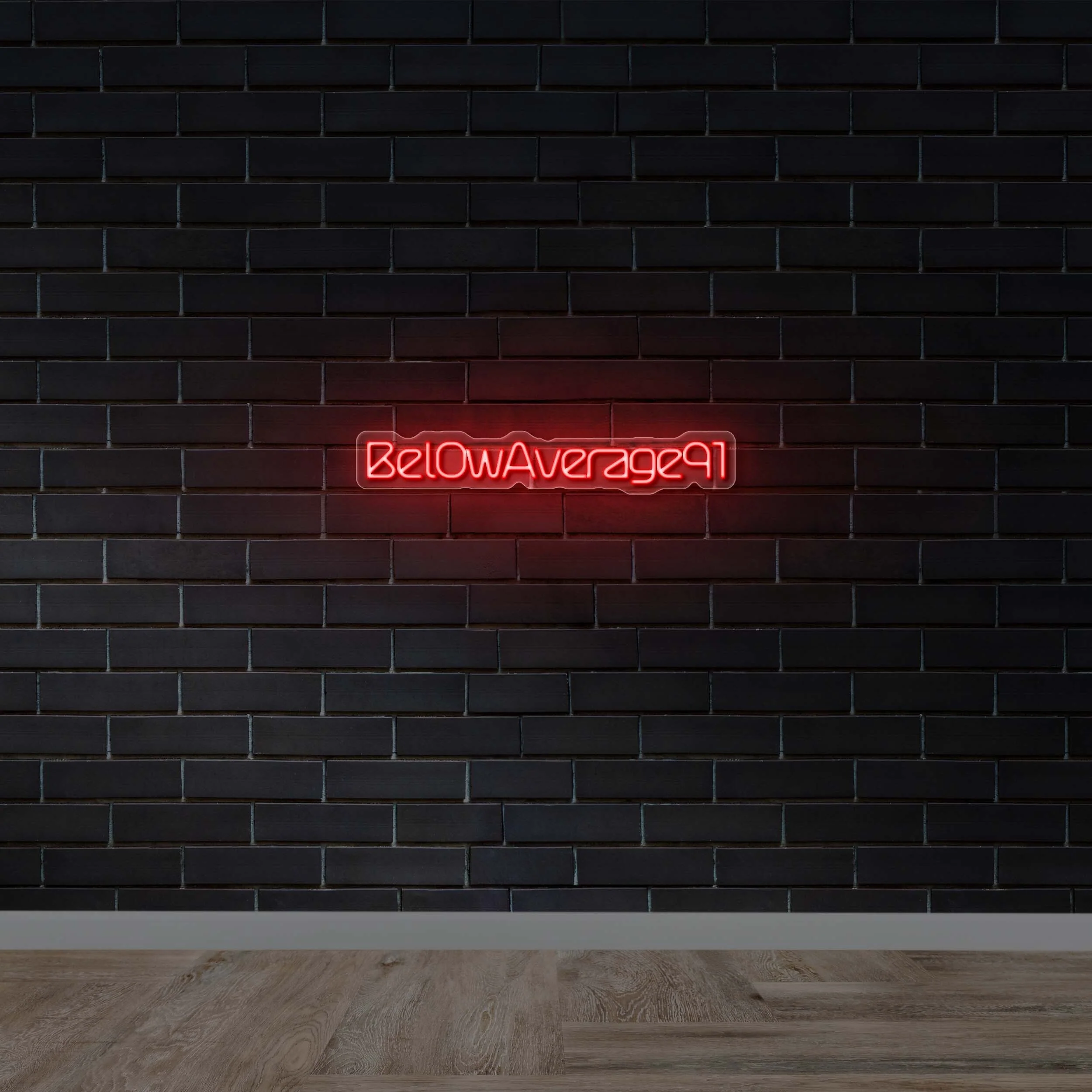 Bel0wAverage91 | 2nd Version- Premium Neon Artwork