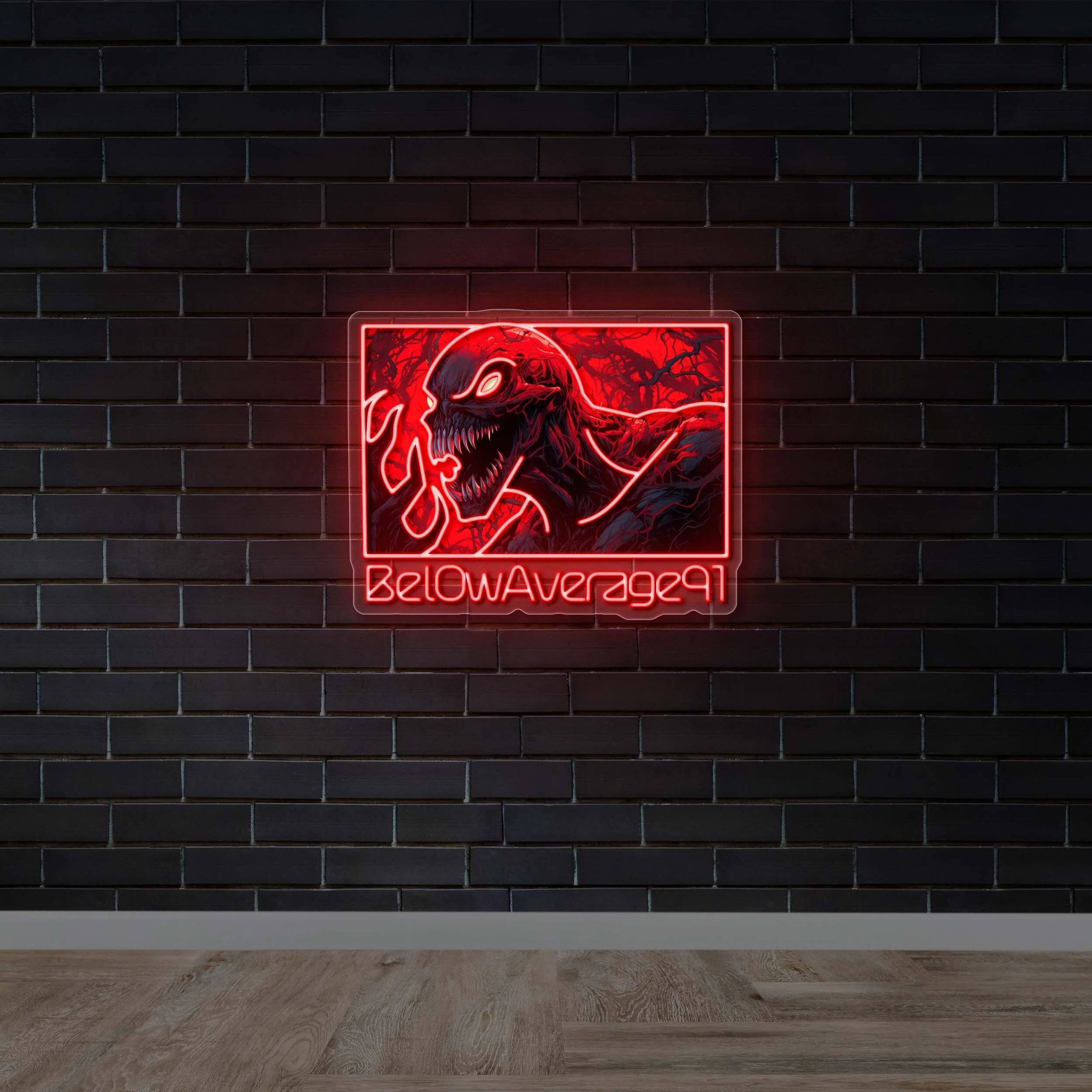 Bel0wAverage91 - Premium Neon Artwork