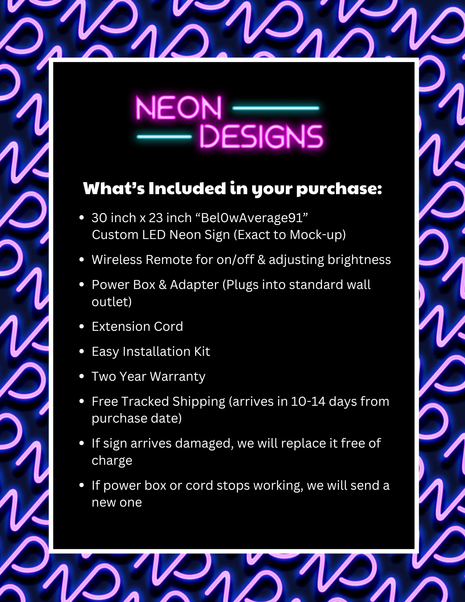 Bel0wAverage91 - Premium Neon Artwork - Image 2