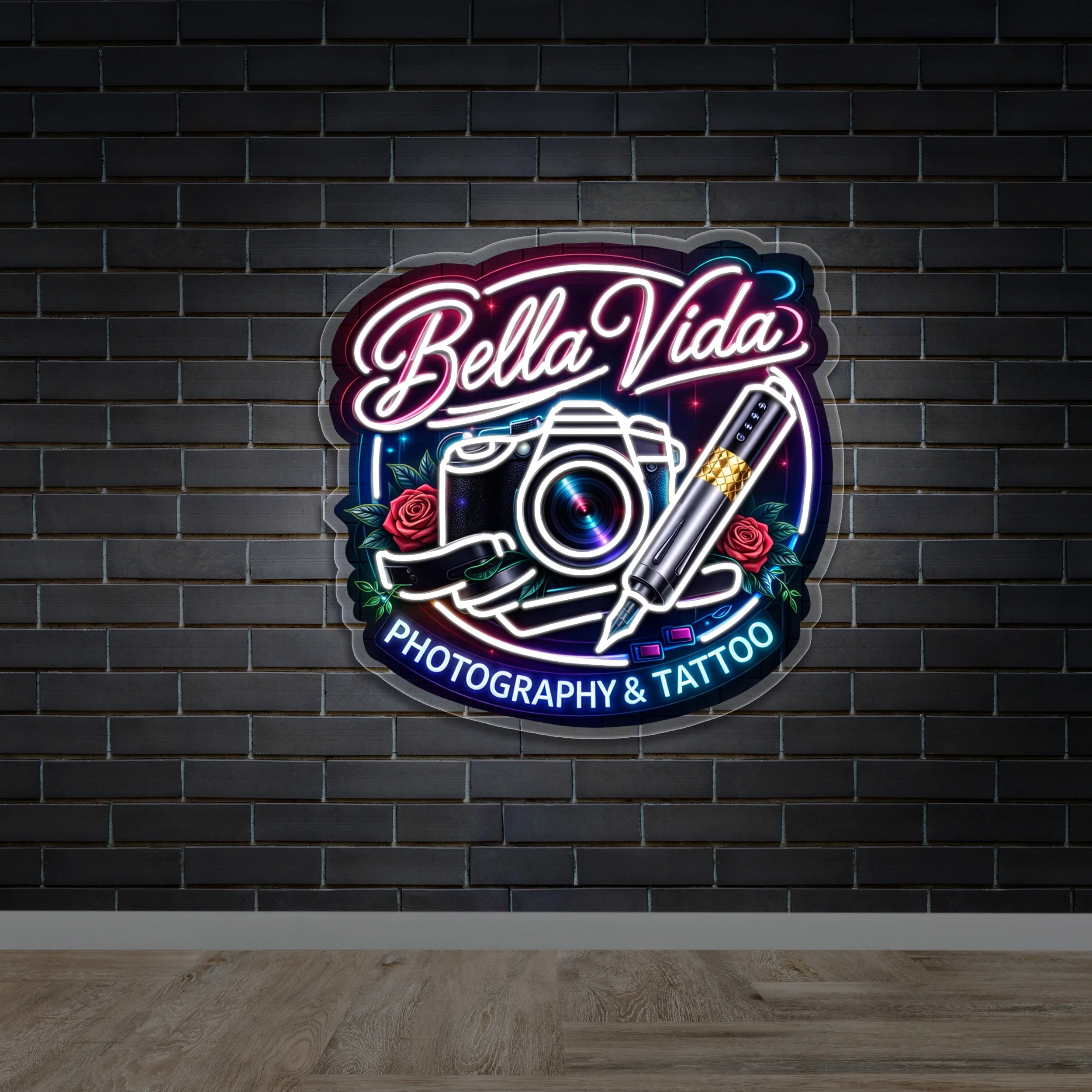 BELLA VIDA - Premium Neon Artwork