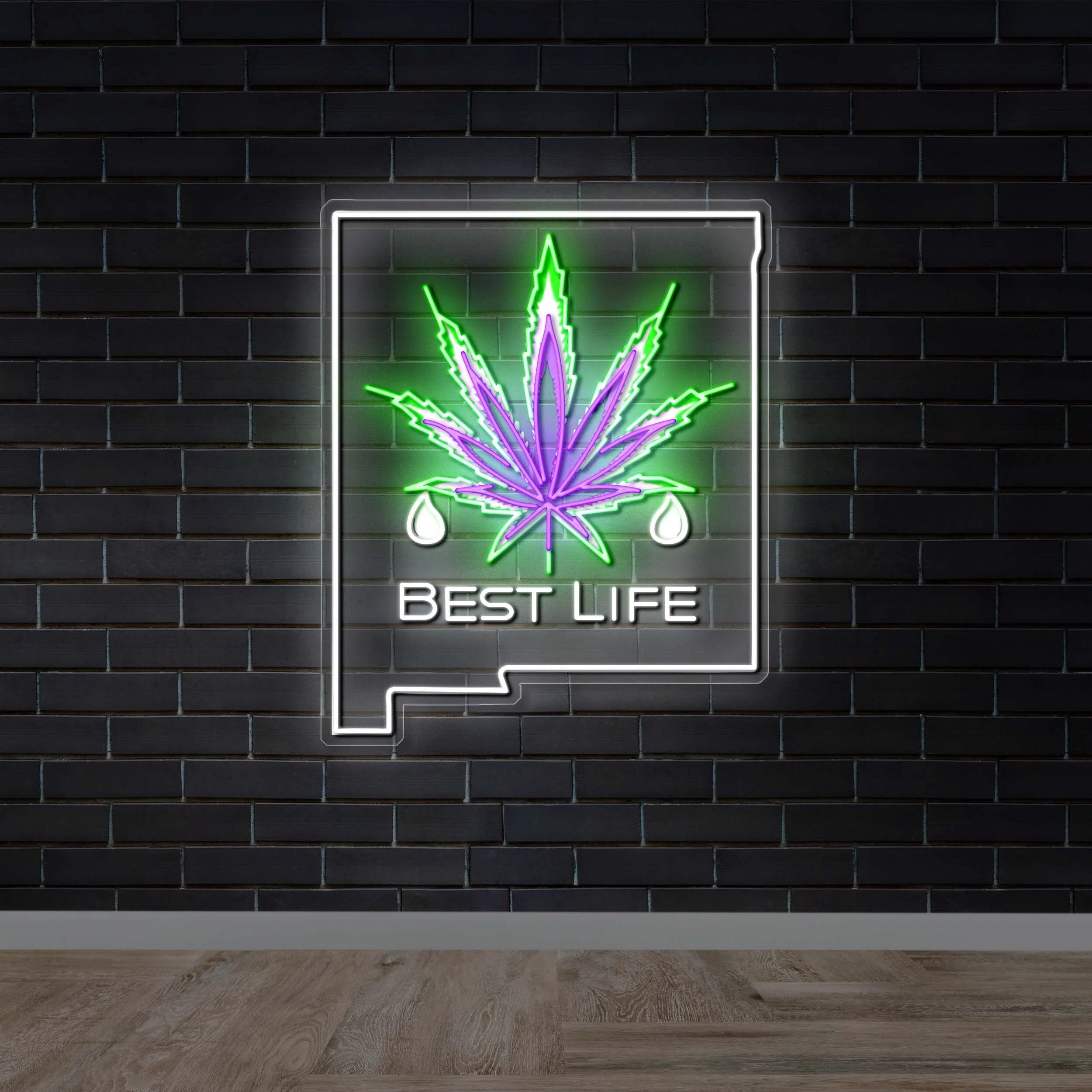 BEST LIFE - Premium Neon Artwork