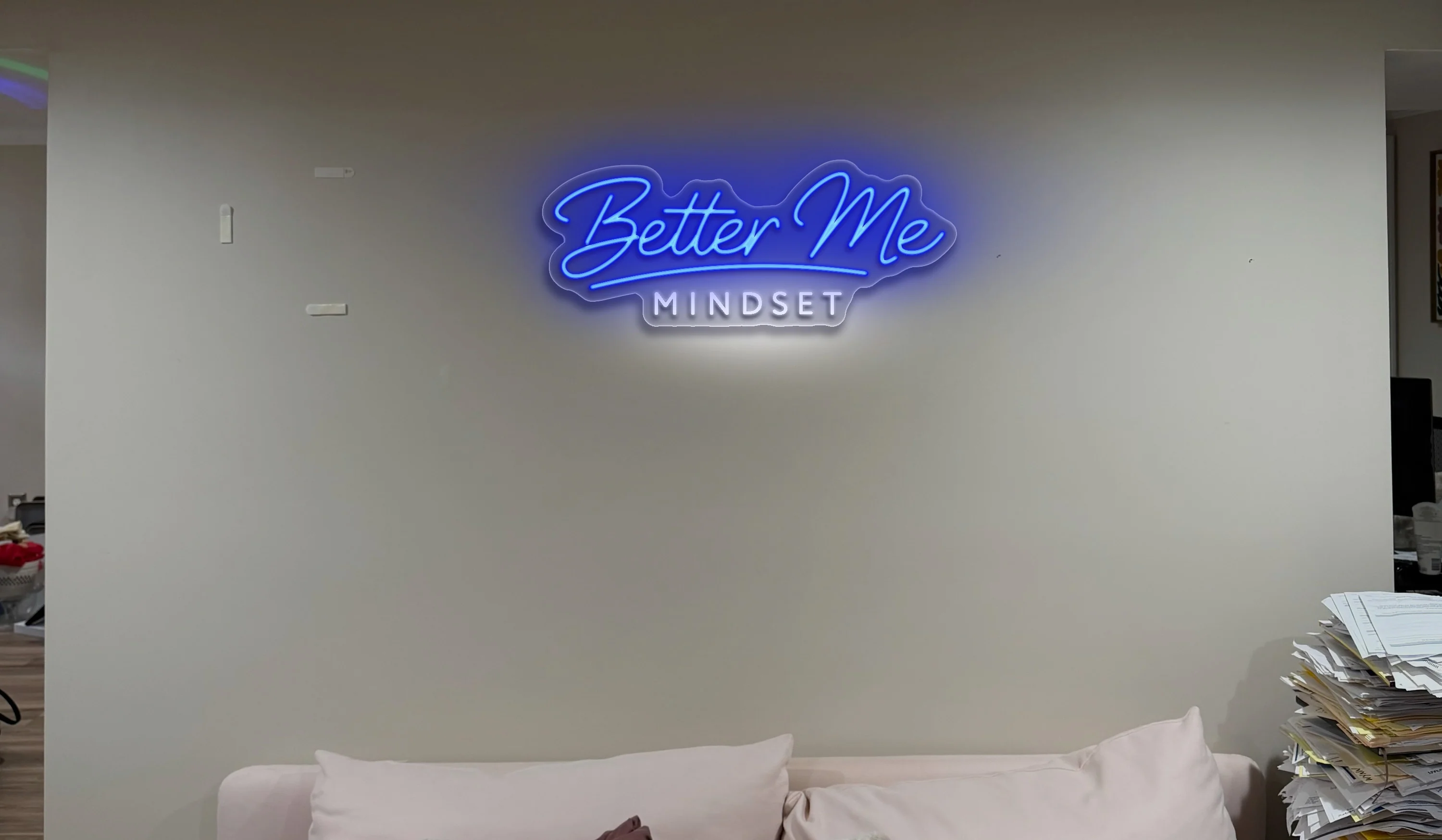 Better Me Mindset  - Premium Neon Artwork - Image 11