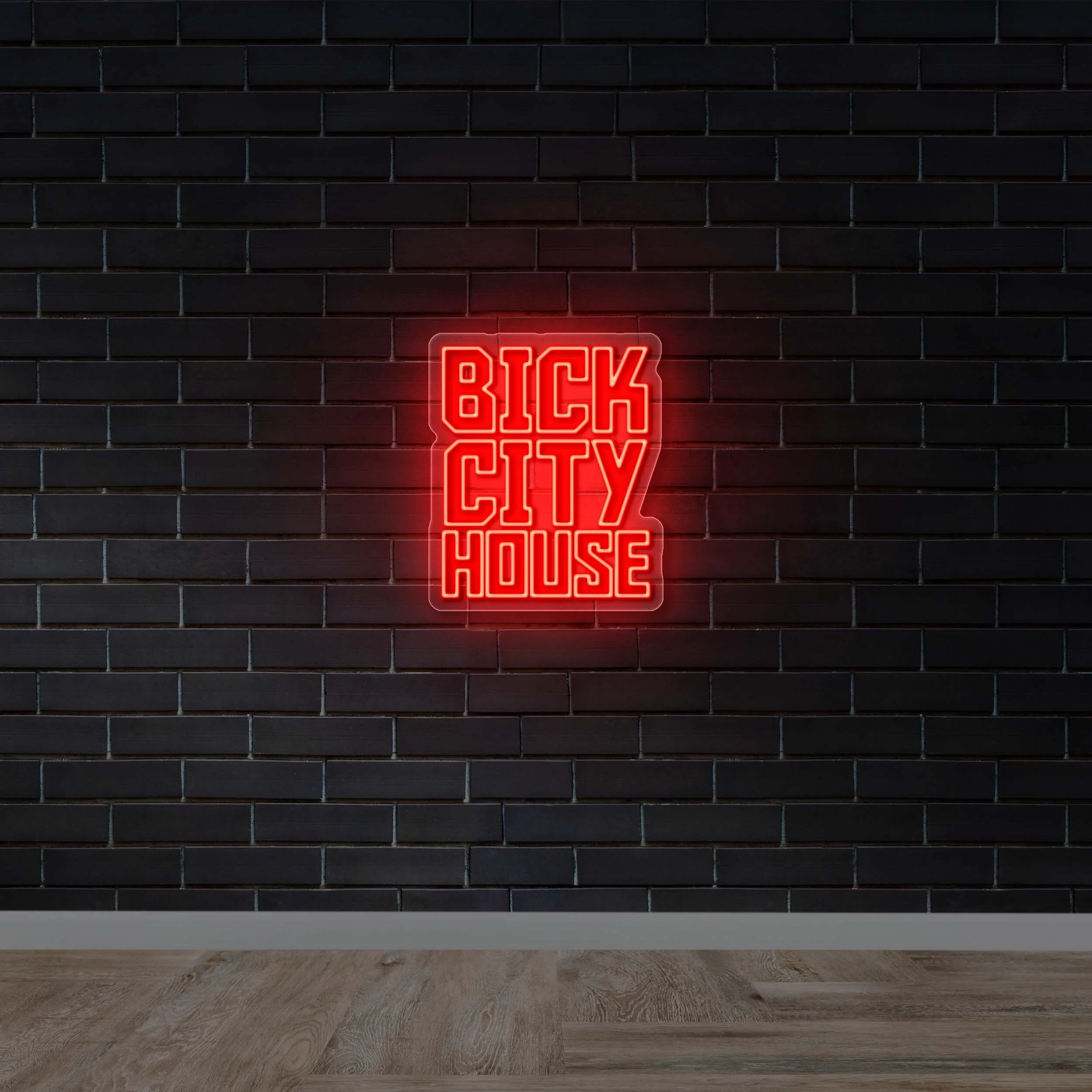 BICK CITY HOUSE- Premium Neon Artwork