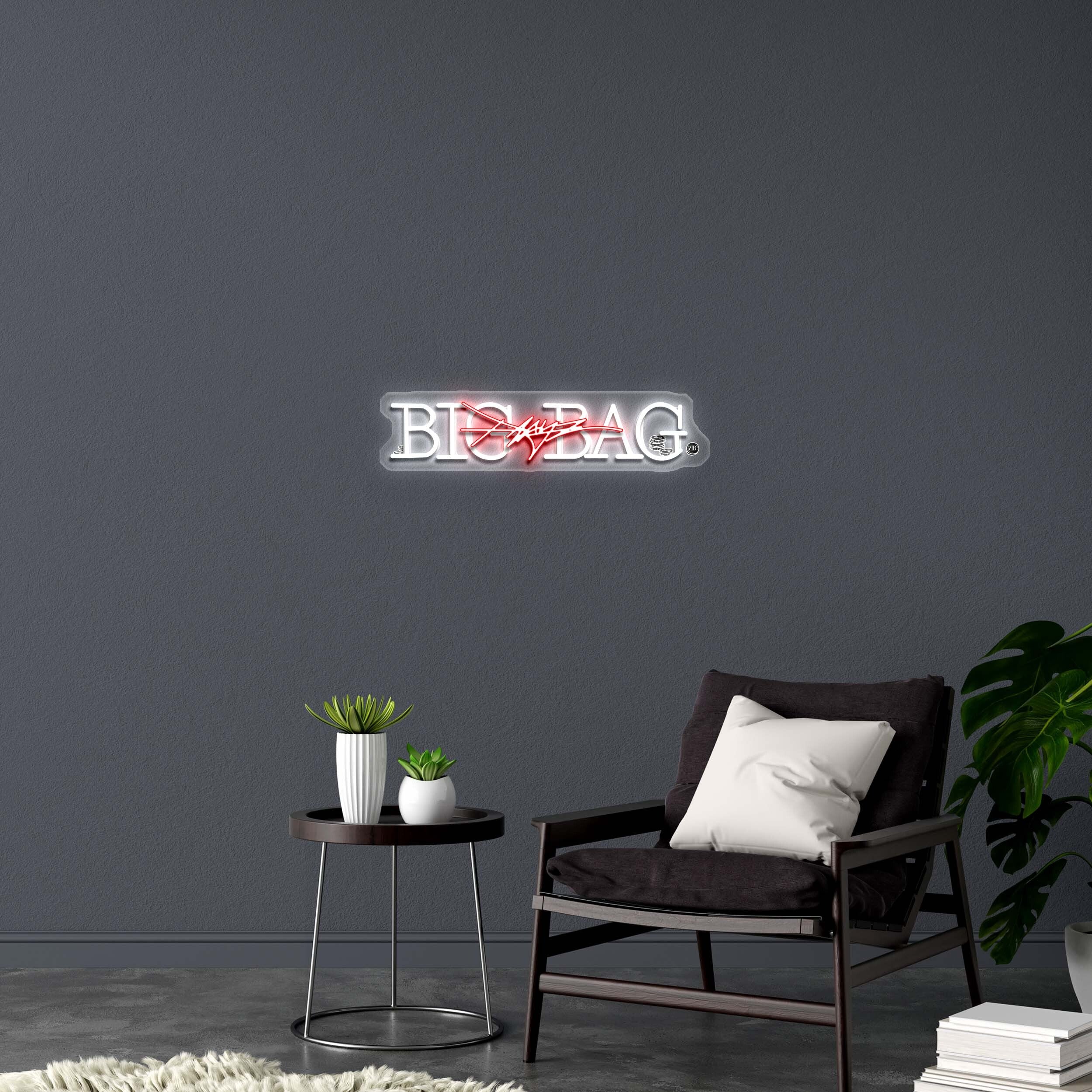 BIG BAG - Premium Neon Artwork