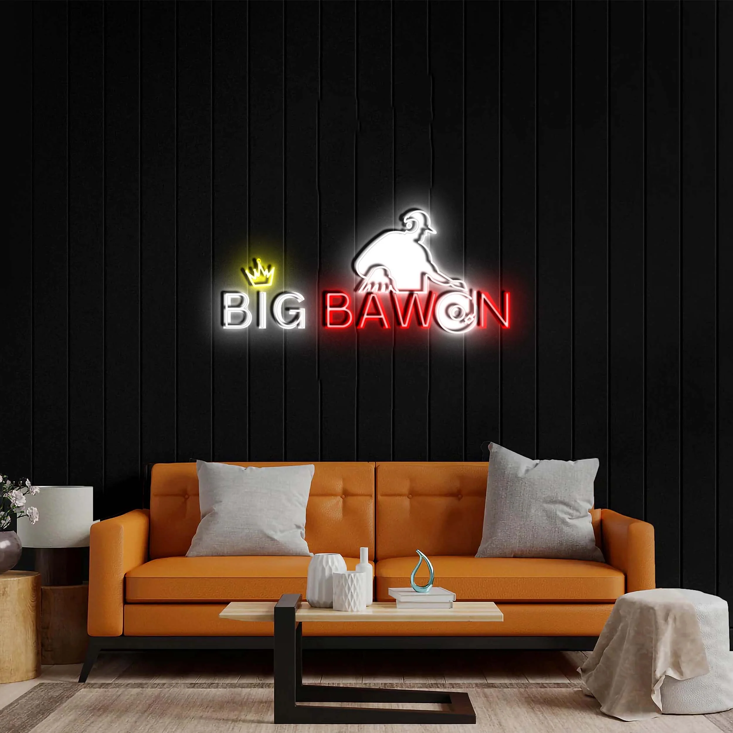 BIG BAWON - Premium Neon Artwork
