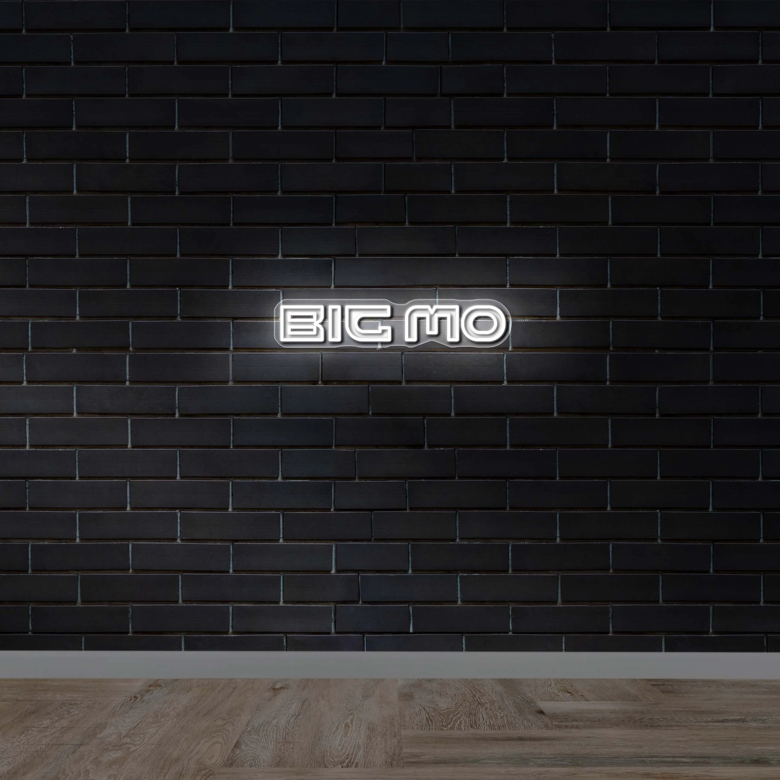 BIG MO - Premium Neon Artwork