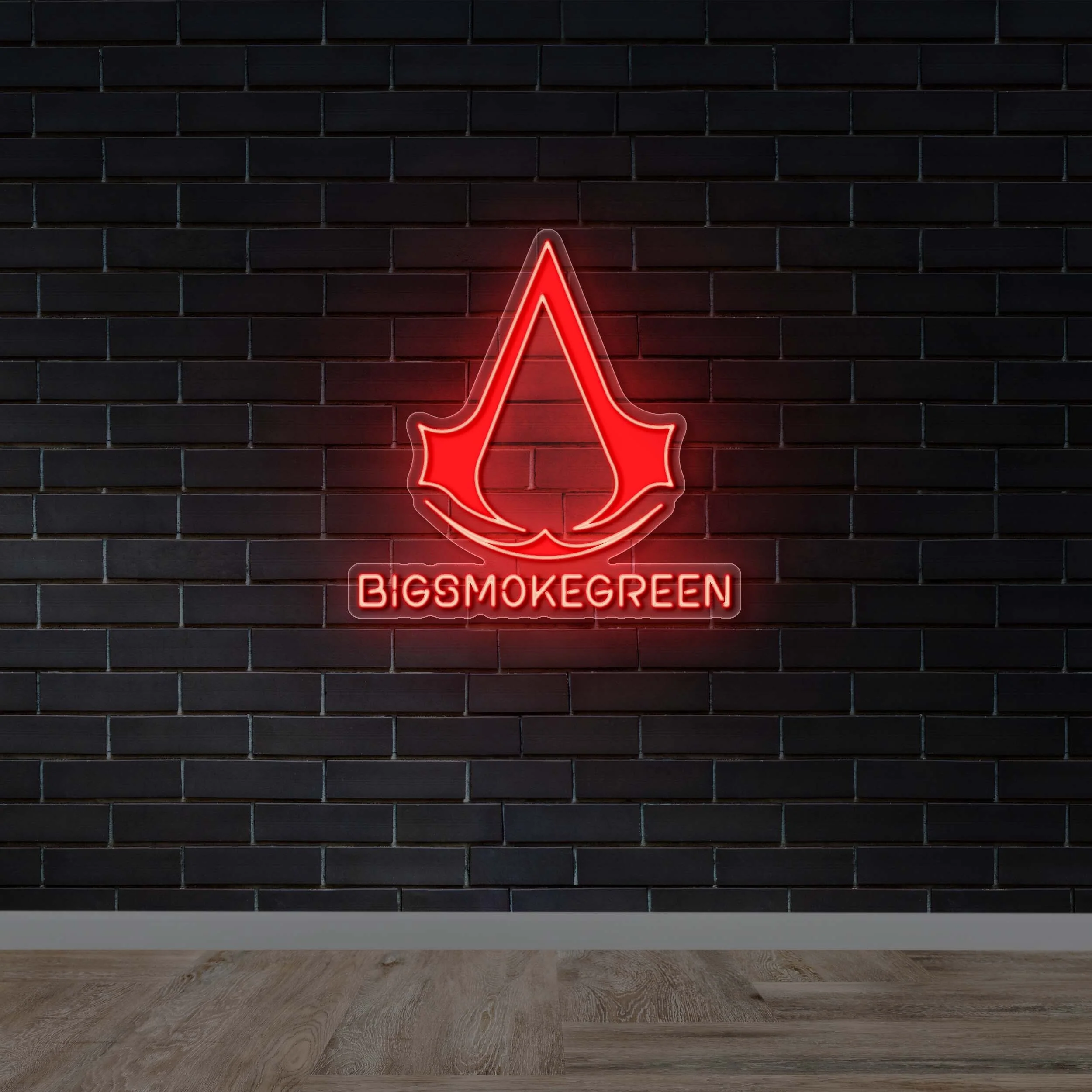 Big Smoke Green - Premium Neon Artwork