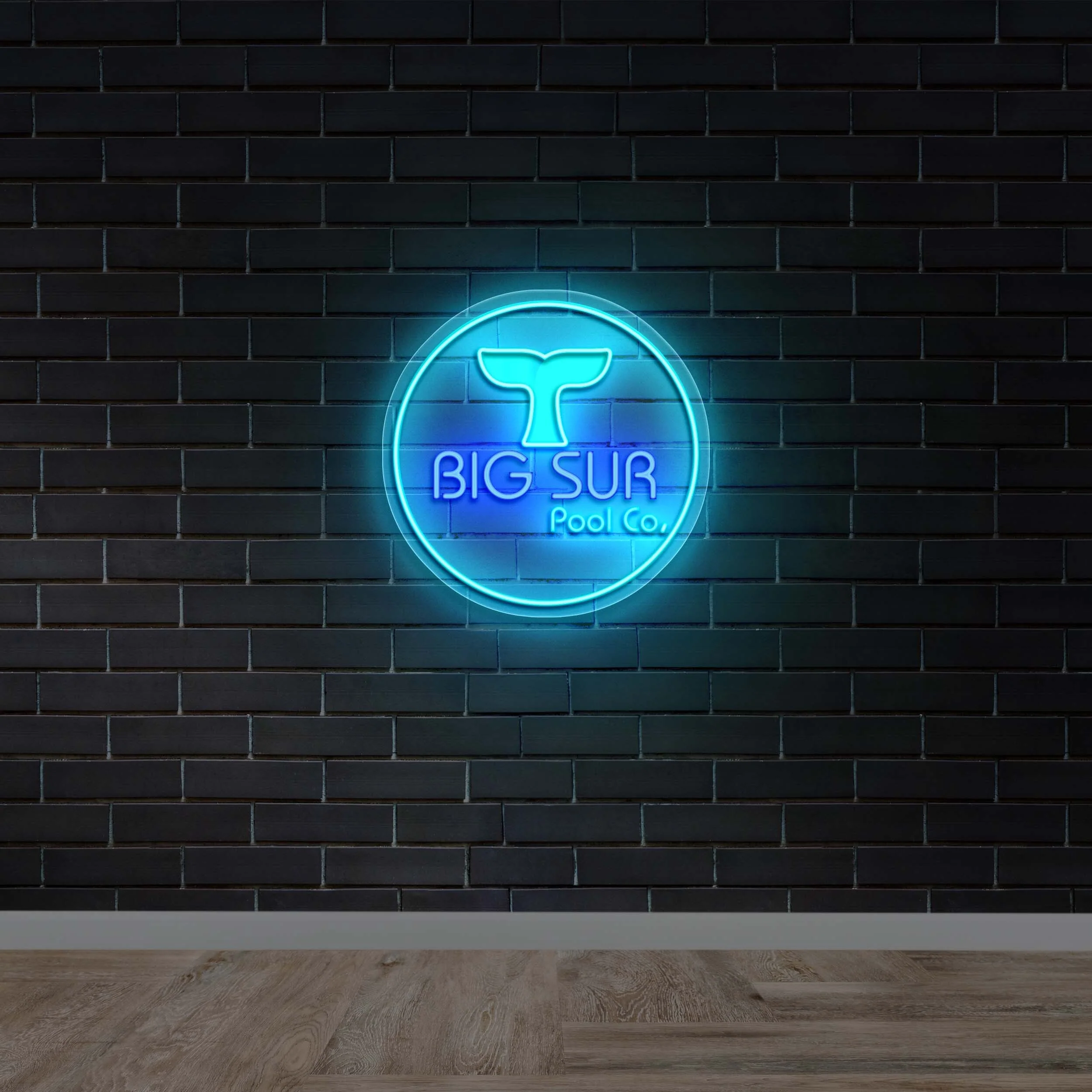Big Sur Pool Co – Premium Neon Artwork
