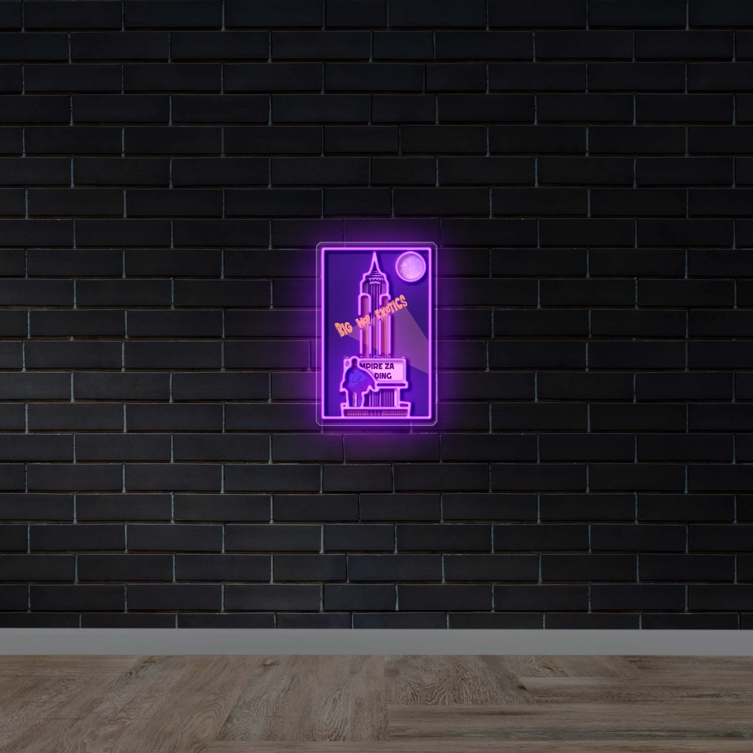 BIG WOP EXOTICS - Premium Neon Artwork