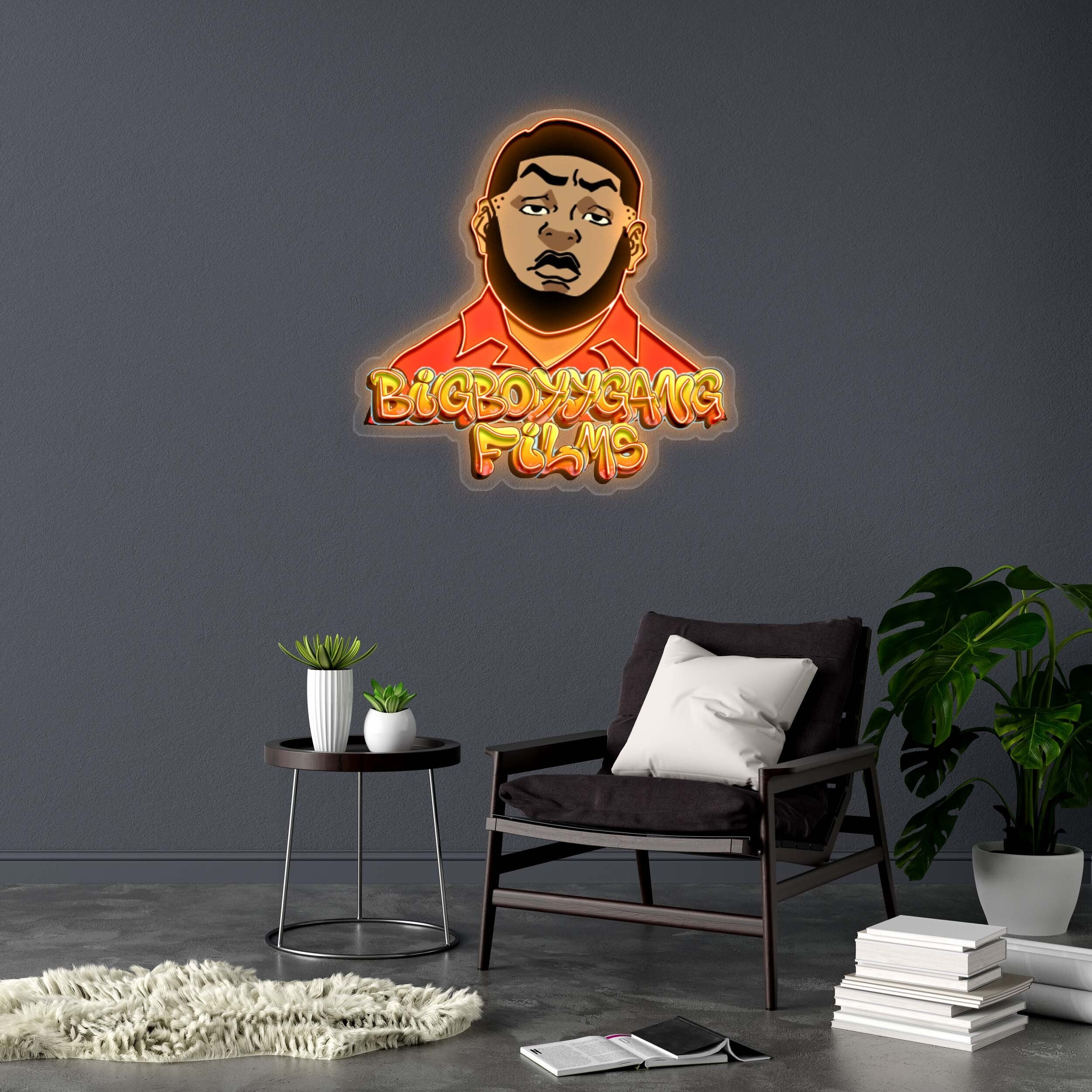 BiGBOYYGANG FiLMS - Premium Neon Artwork