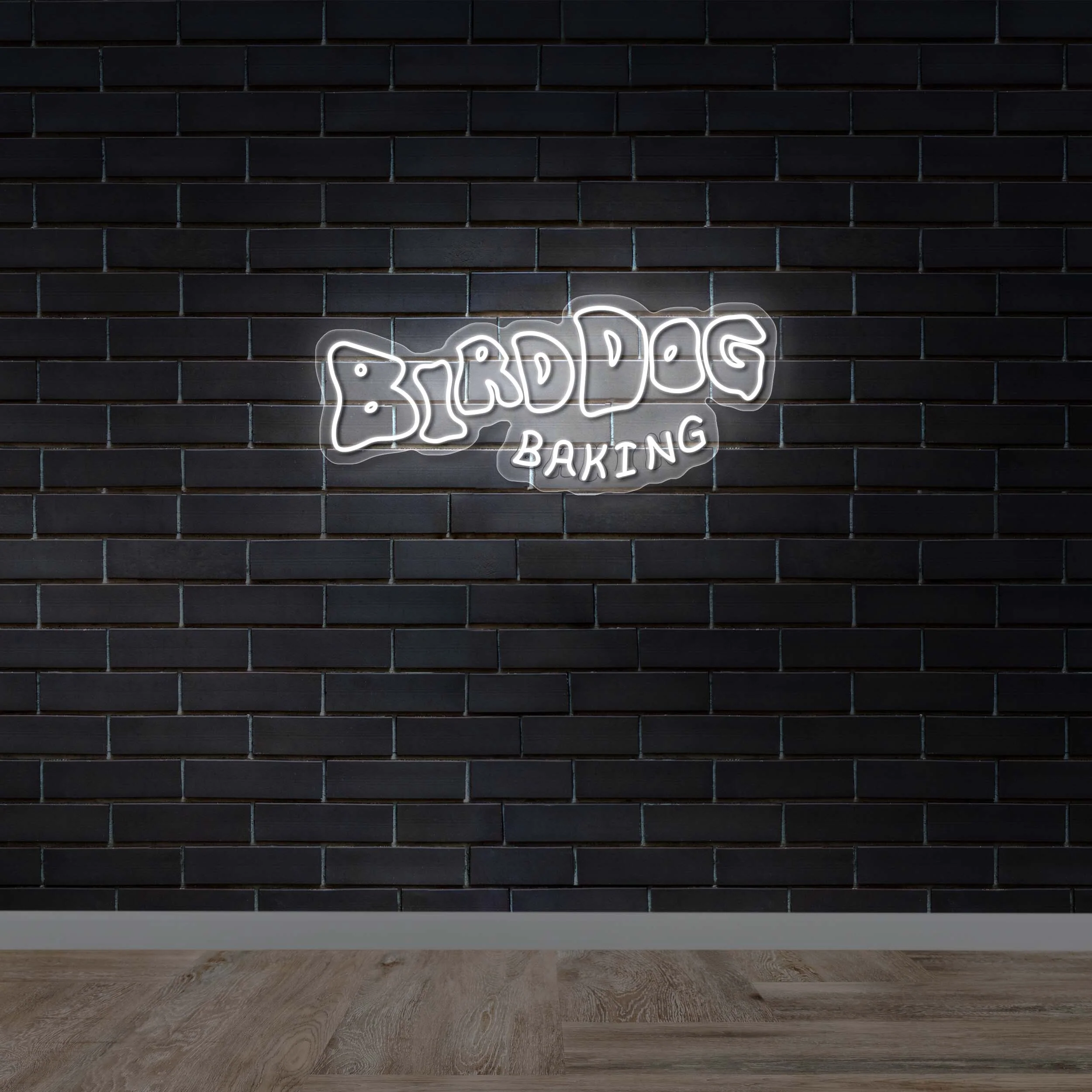 Bird Dog Baking - Premium Neon Artwork
