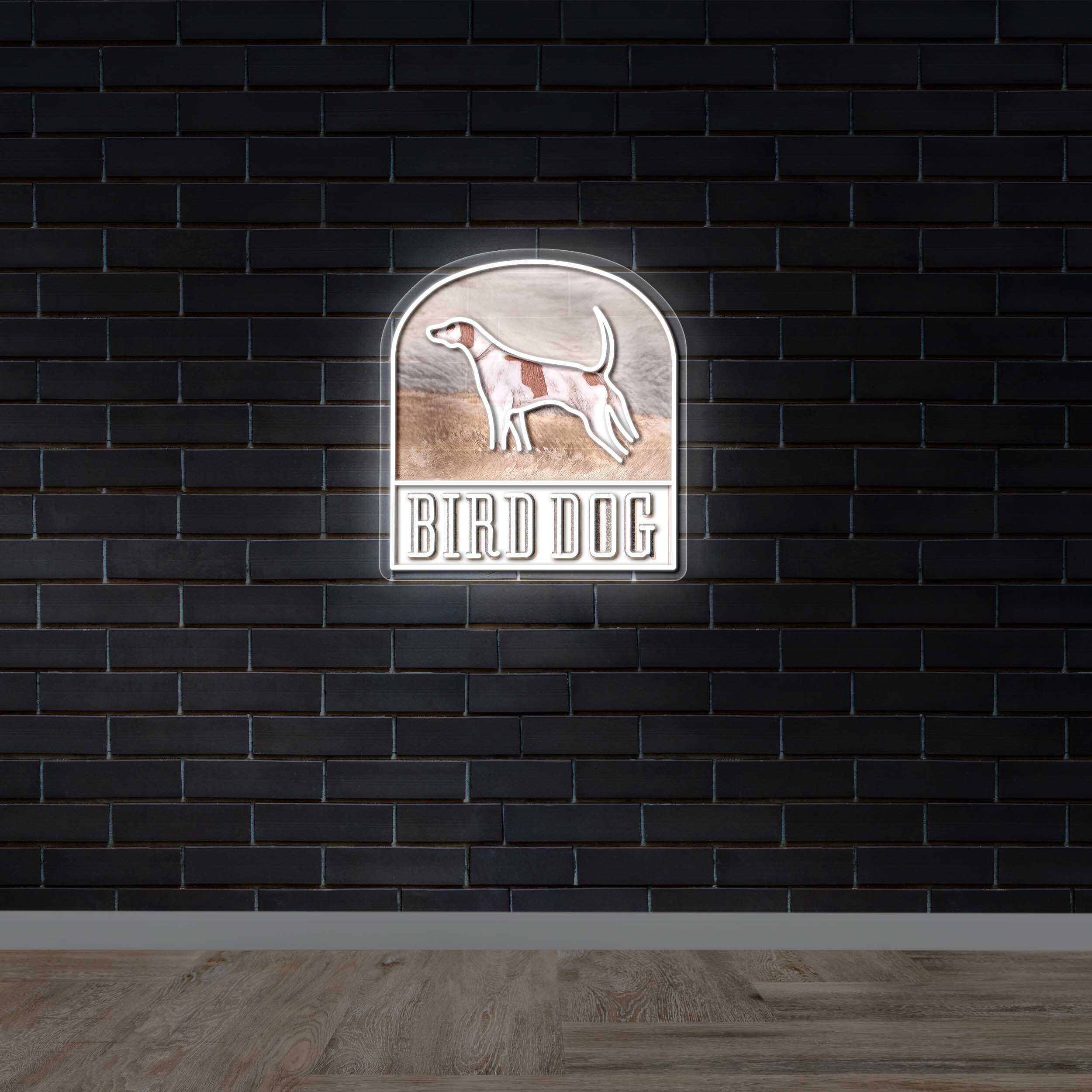 Bird Dog – Premium Neon Artwork