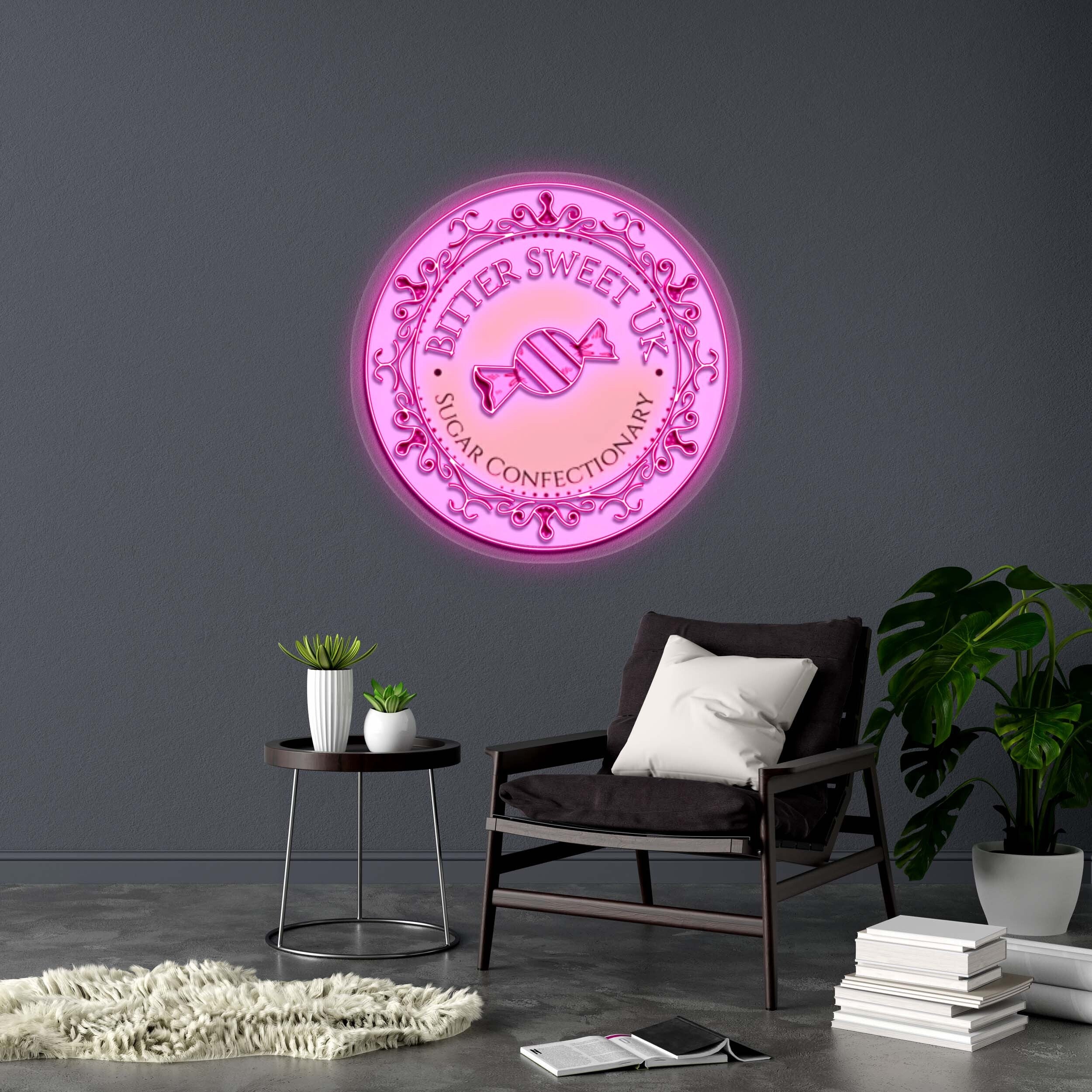 BITTER SWEET UK - Premium Neon Artwork