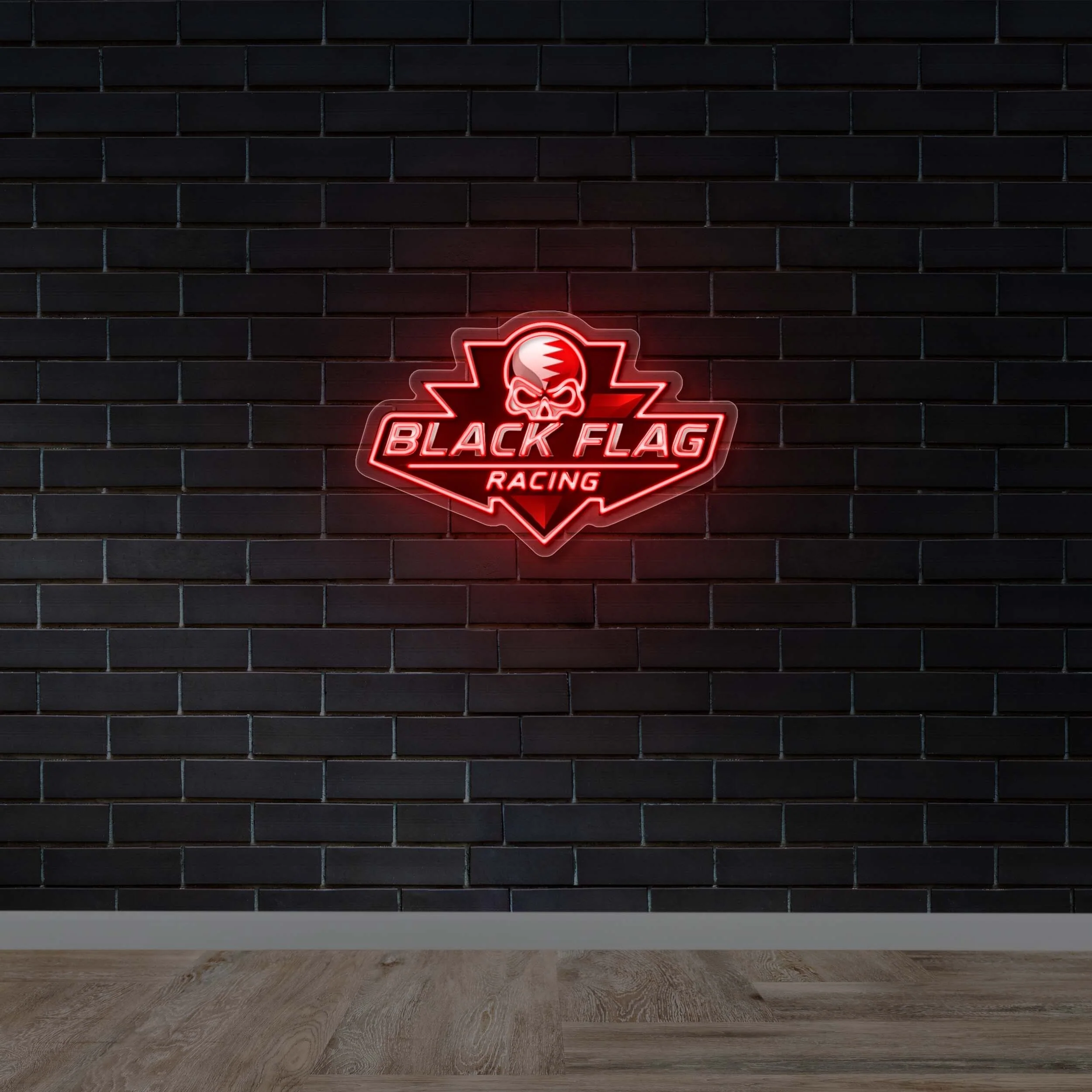 Black Flag Racing - Premium Neon Artwork