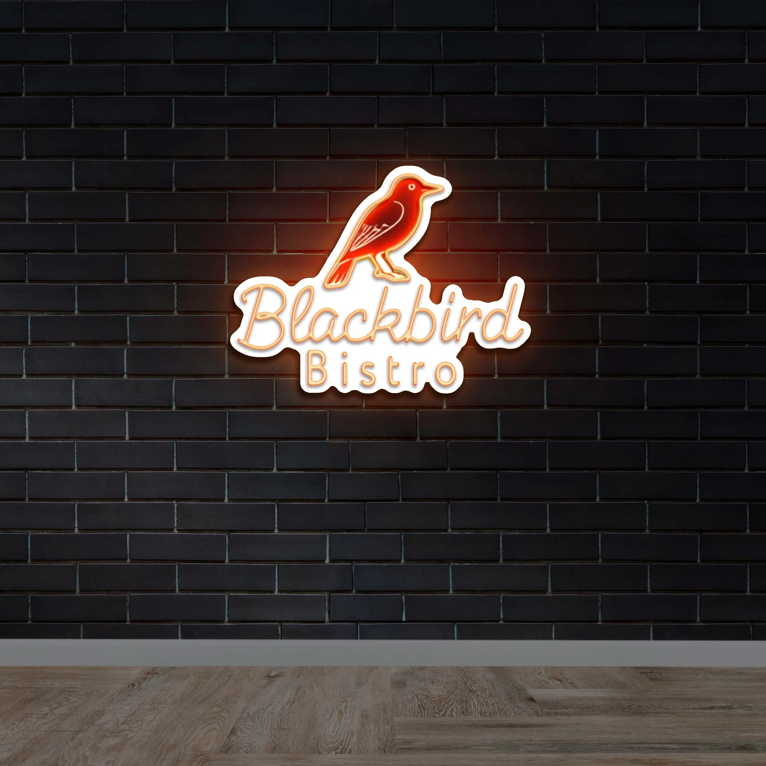 Blackbird Bistro - Premium Neon Artwork - Image 2