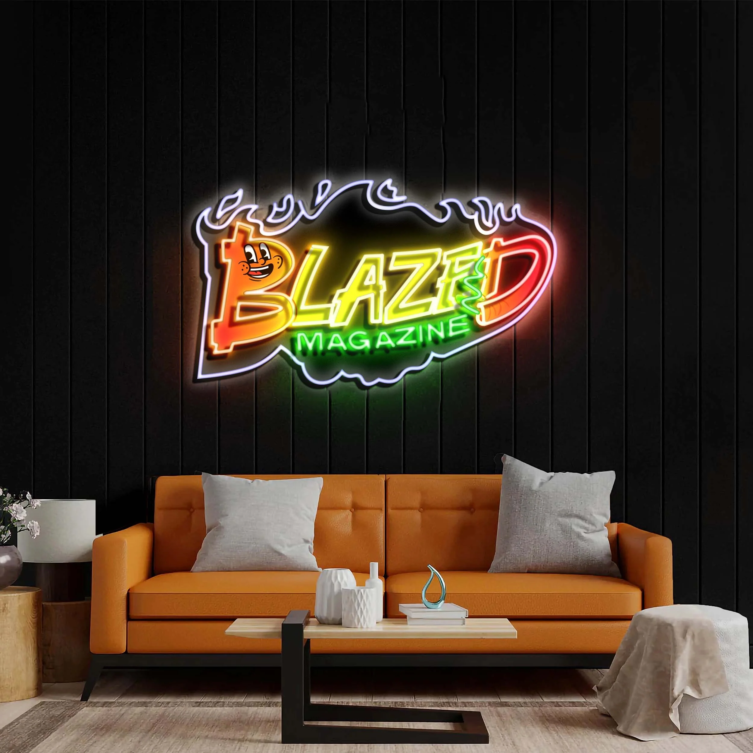 Blazed Magazine - Premium Neon Artwork