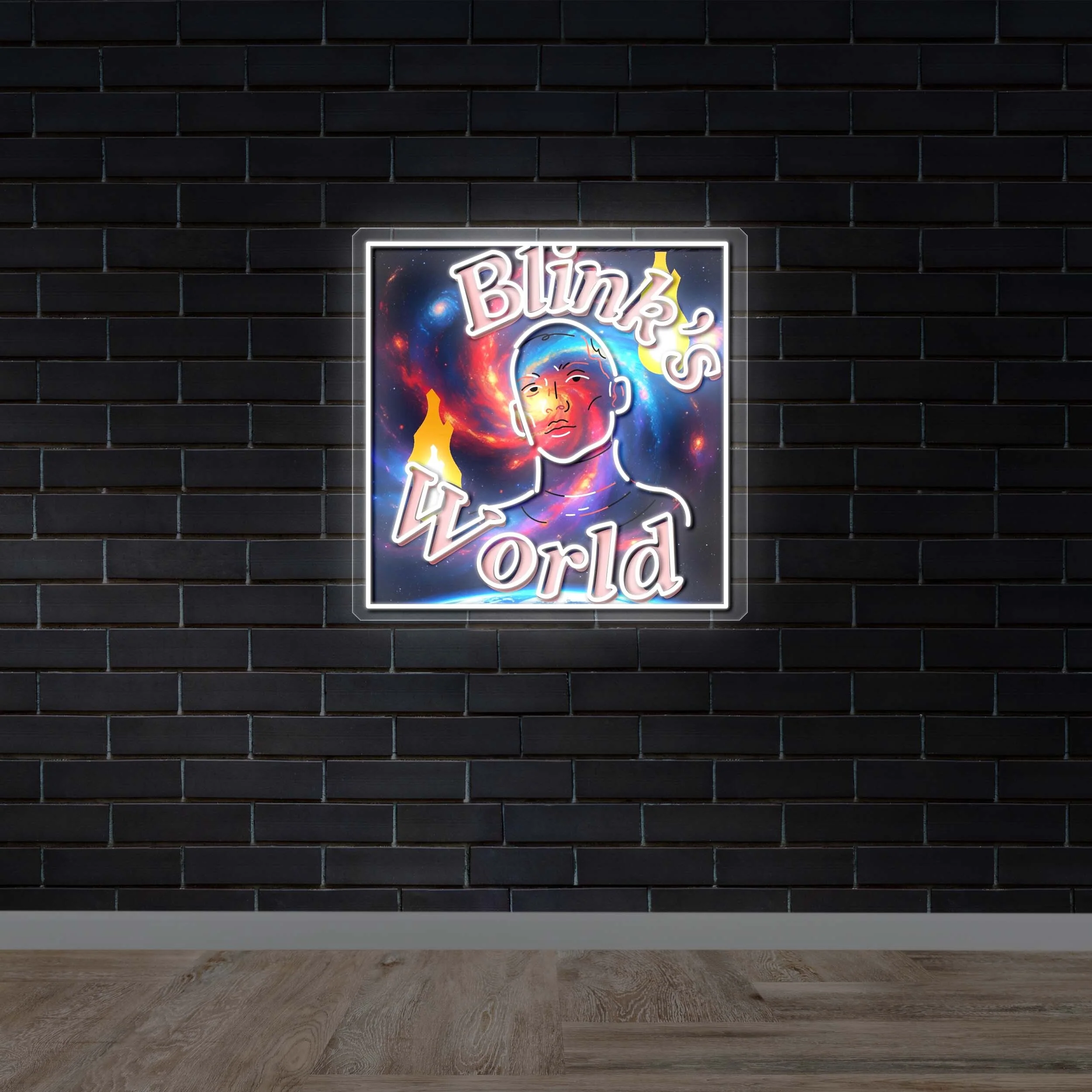 BLiNk’s WORLD- Premium Neon Artwork