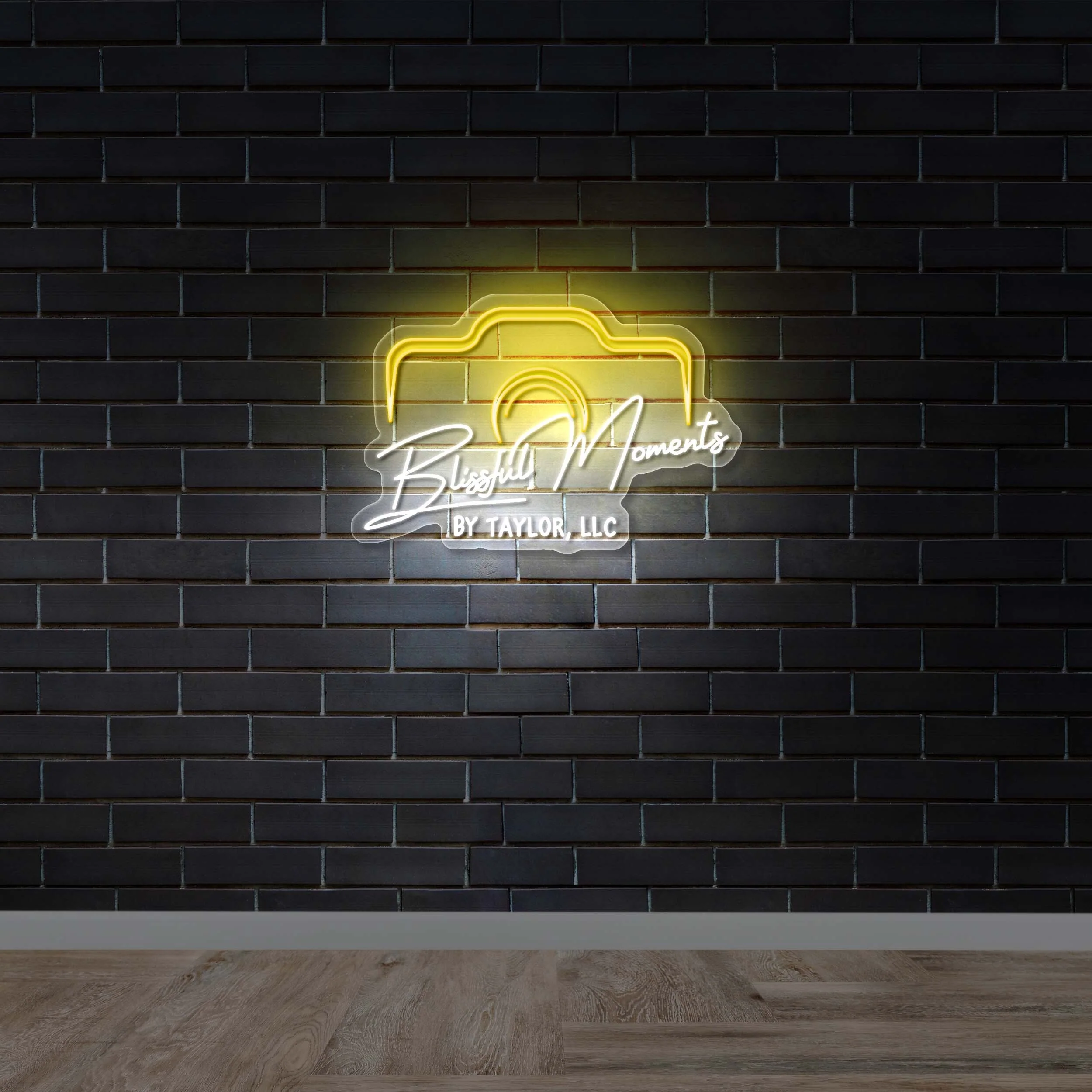 Blissful Moments - Premium Neon Artwork