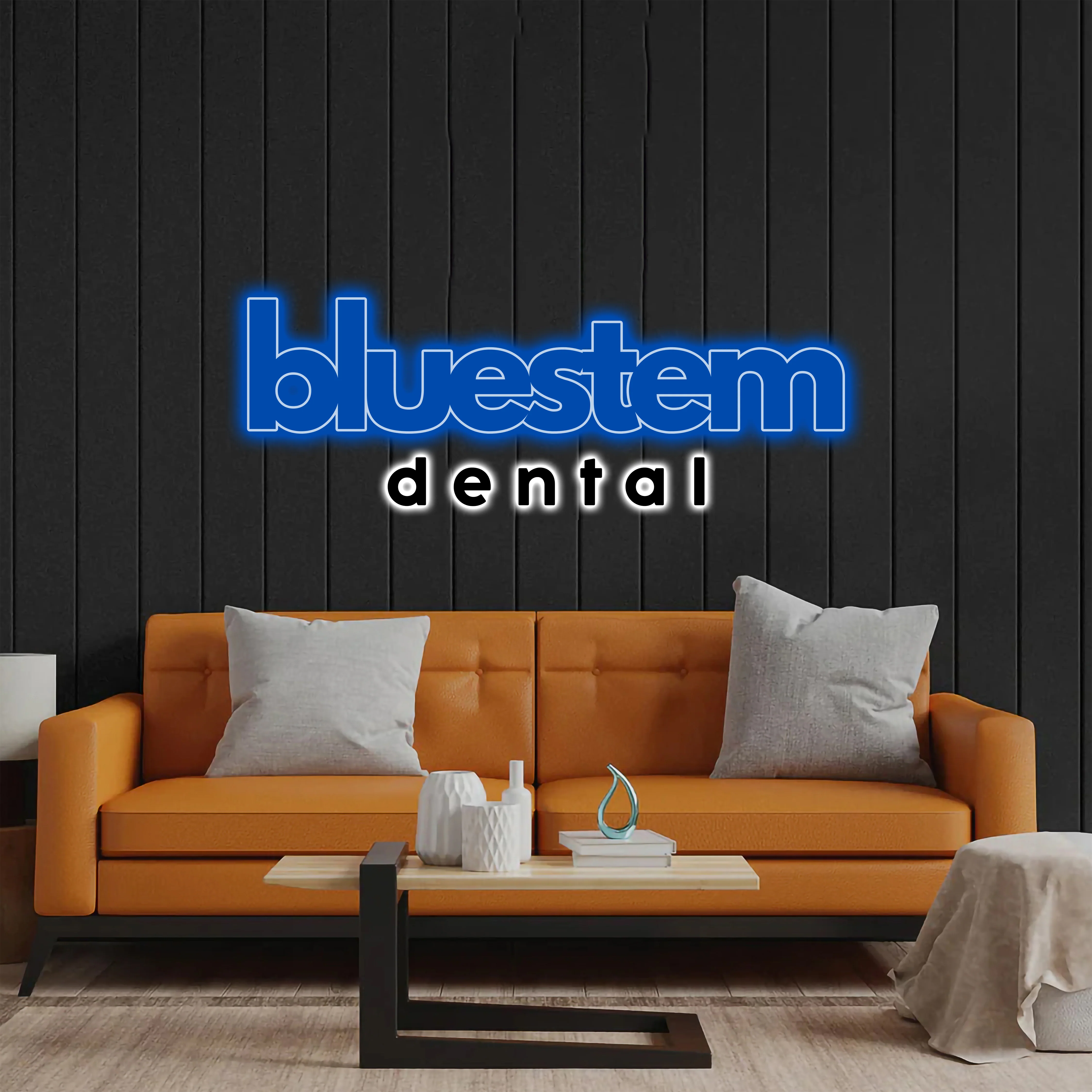 bluestem dental - Premium Neon Artwork