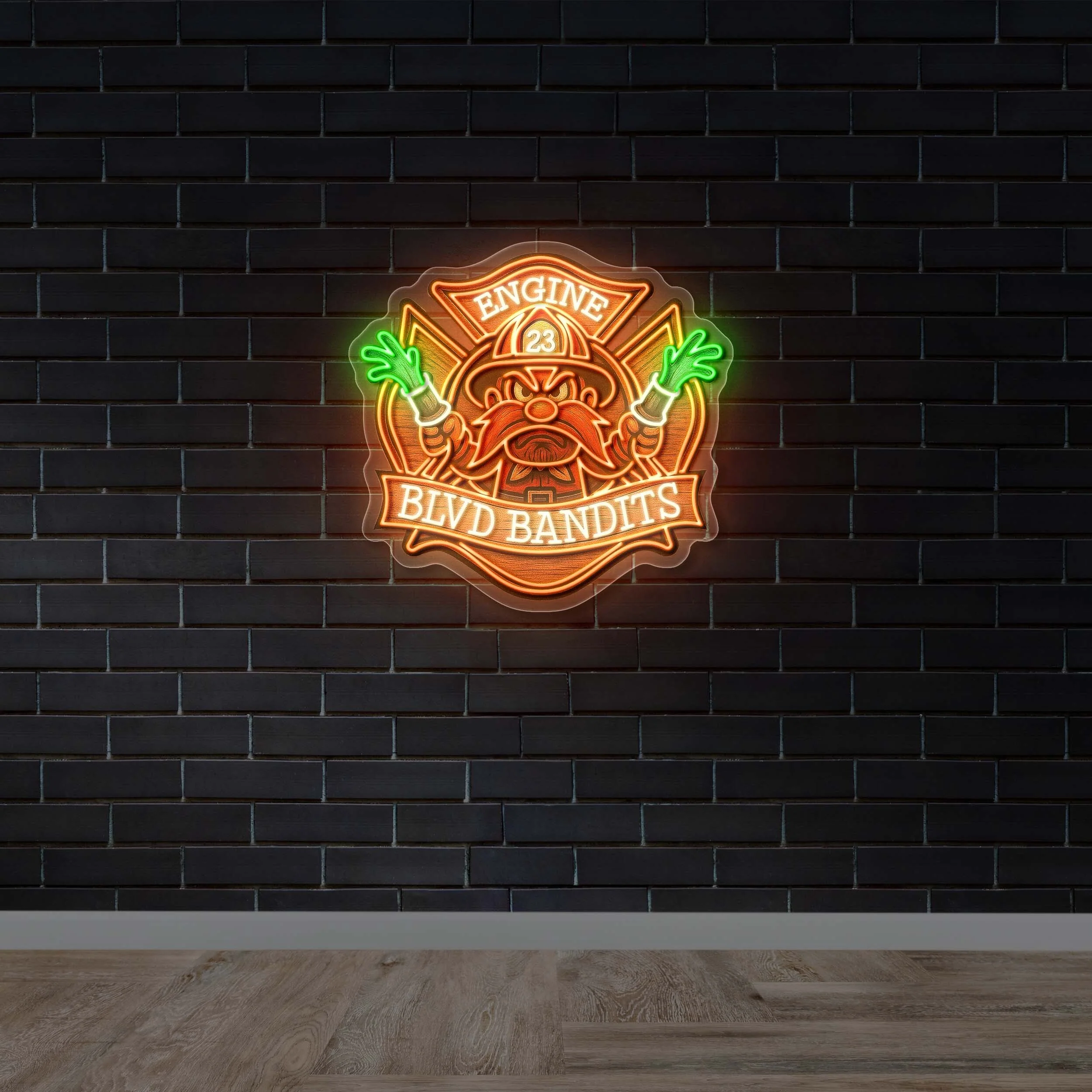 BLVD BANDITS - Premium Neon Artwork