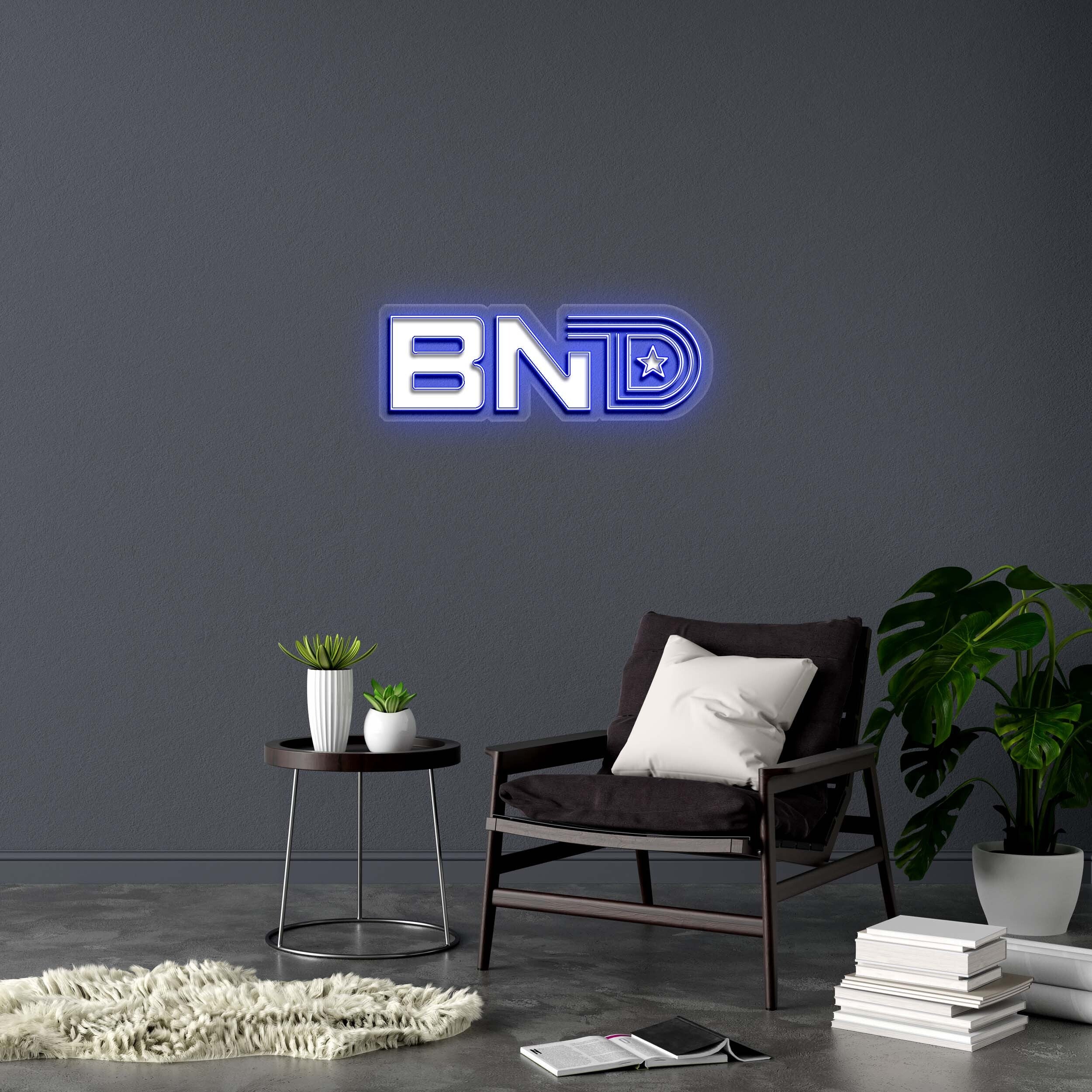 BND - Premium Neon Artwork