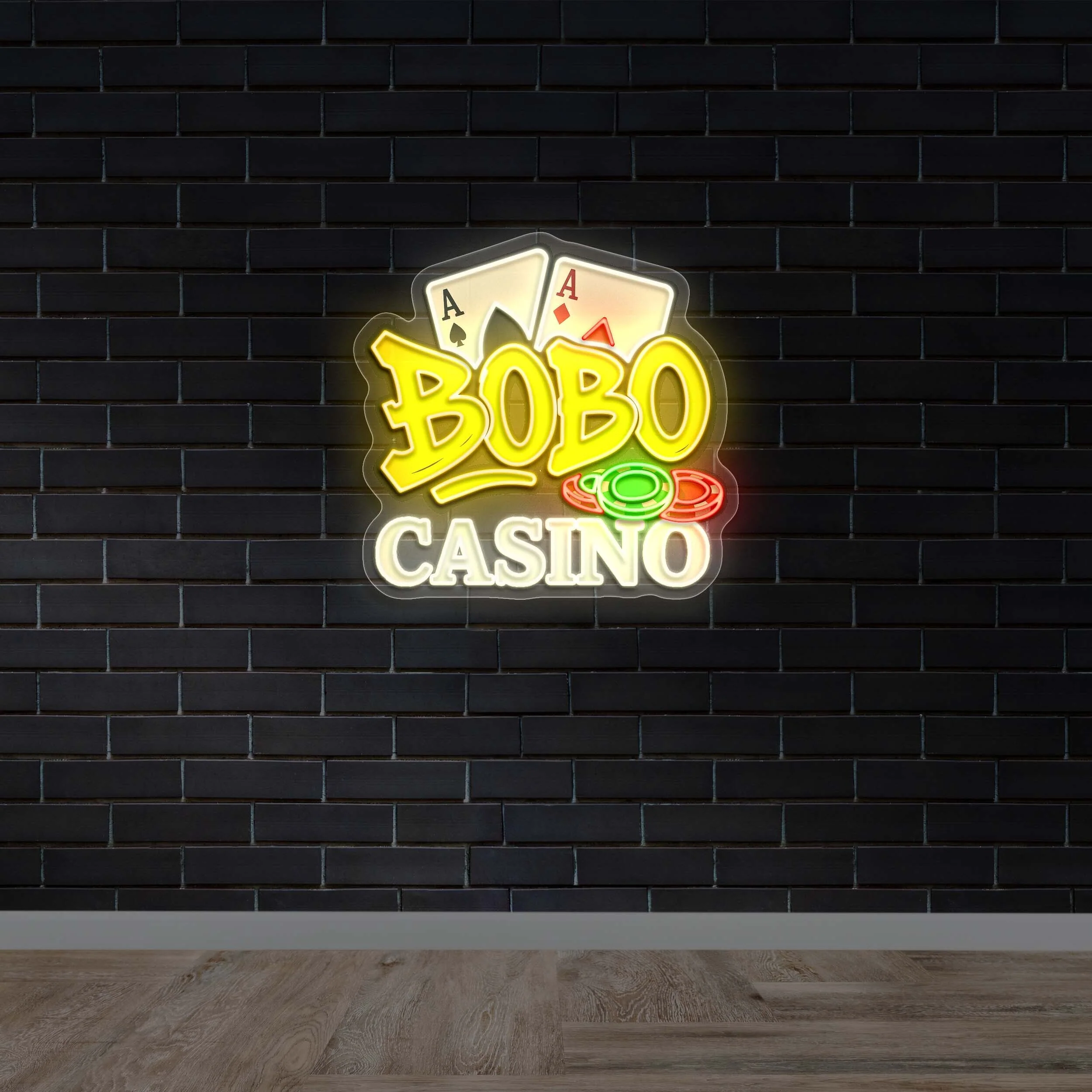 Bobo Casino – Premium Neon Artwork - Image 2